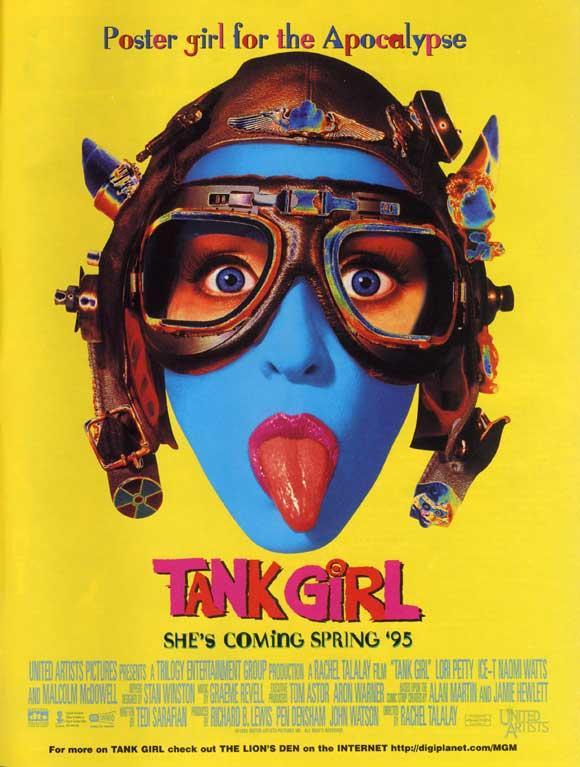 Постер фильма Танкистка | Tank Girl