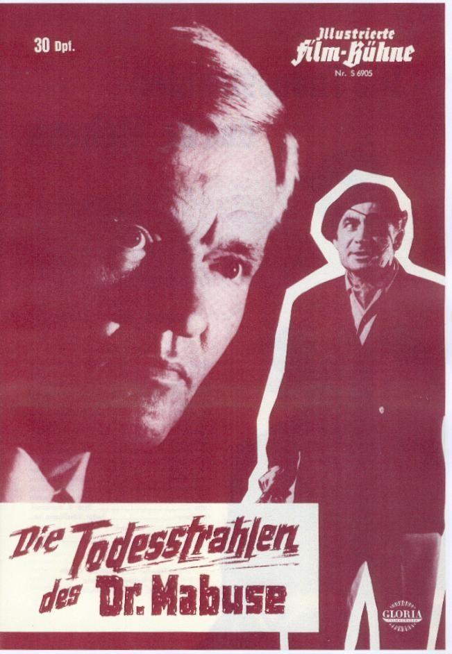 Постер фильма Todesstrahlen des Dr. Mabuse