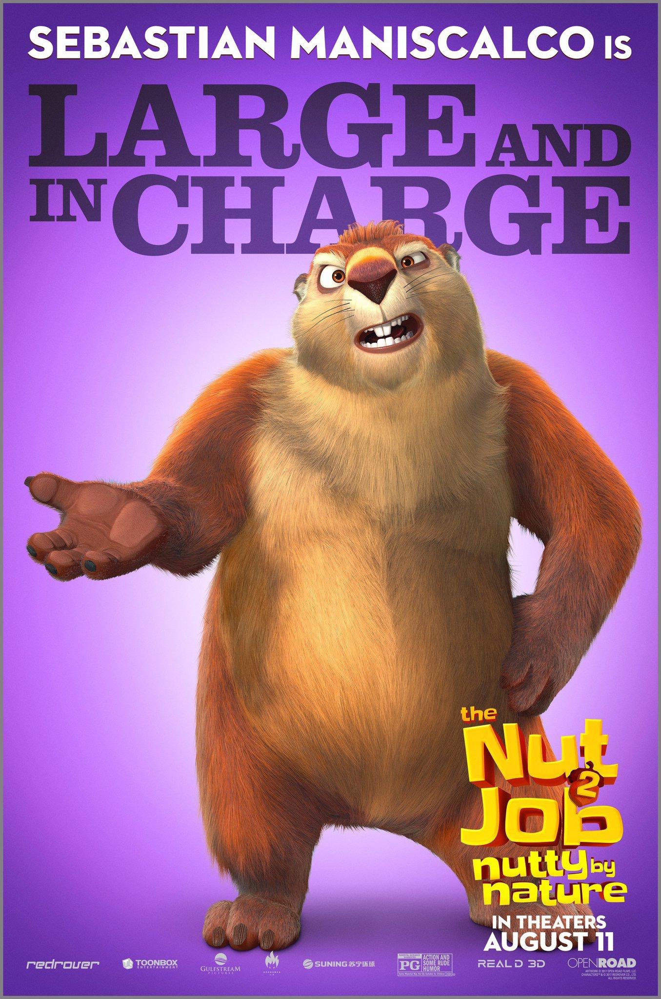 Постер фильма Реальная белка 2 | Nut Job 2: Nutty by Nature