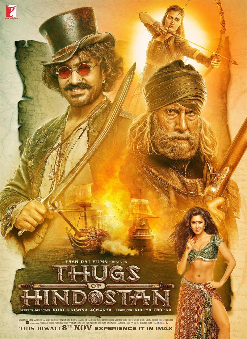 Постер фильма Банды Индостана | Thugs of Hindostan