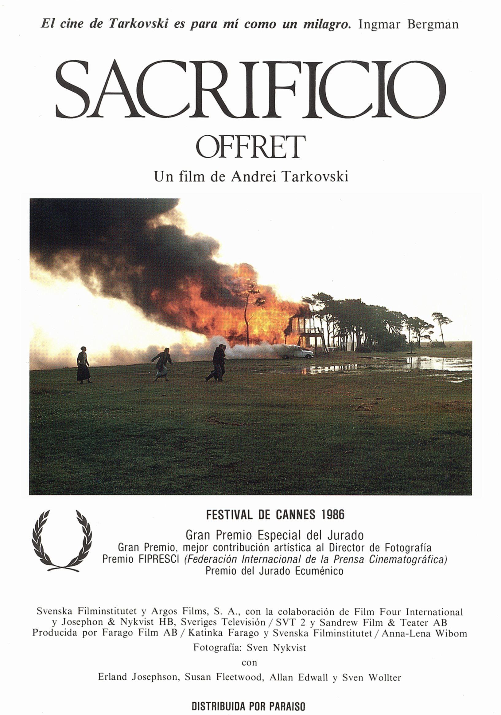 Постер фильма Жертвоприношение | Offret