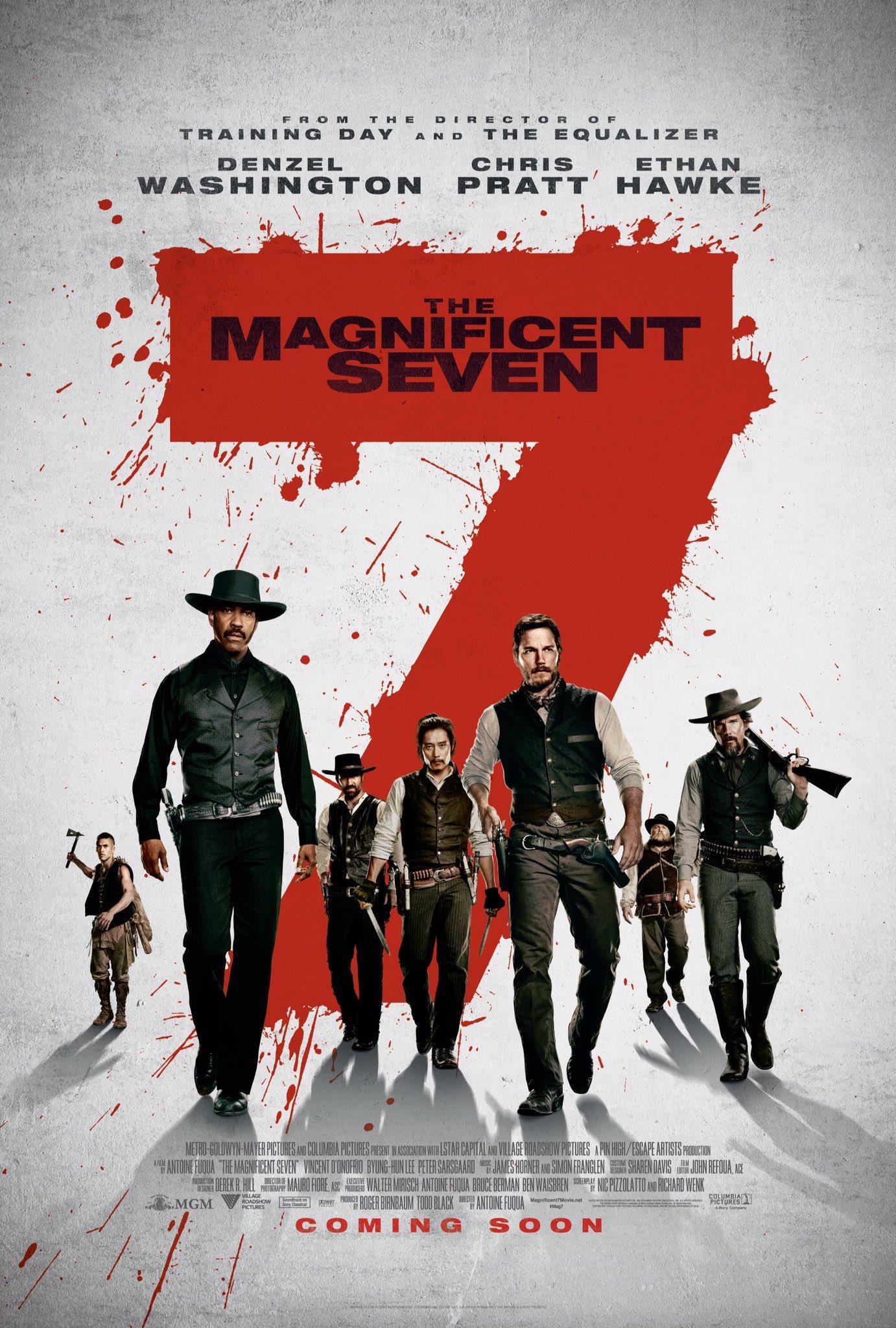 Постер фильма Великолепная семерка | Magnificent Seven