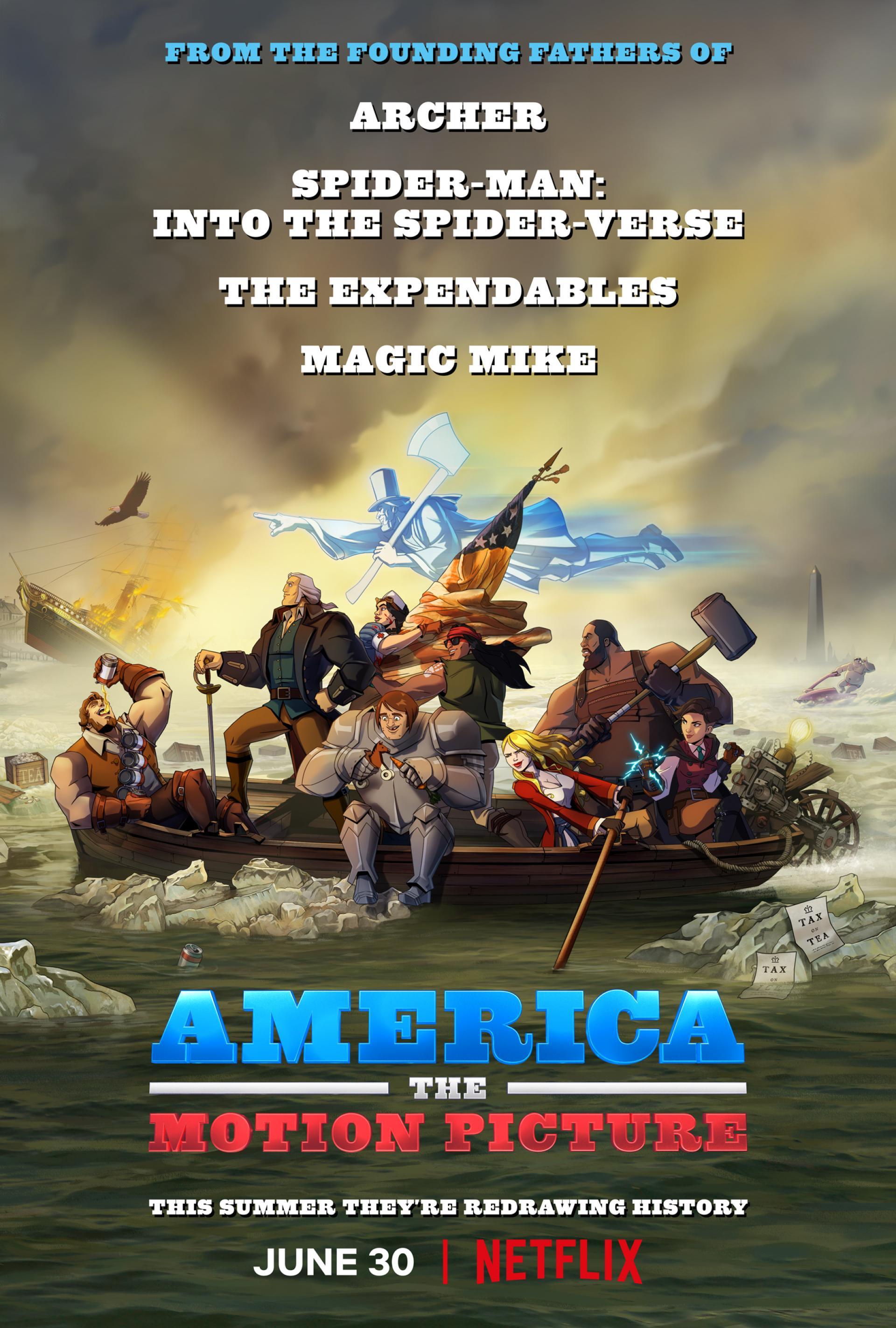 Постер фильма Америка: фильм | America: The Motion Picture 