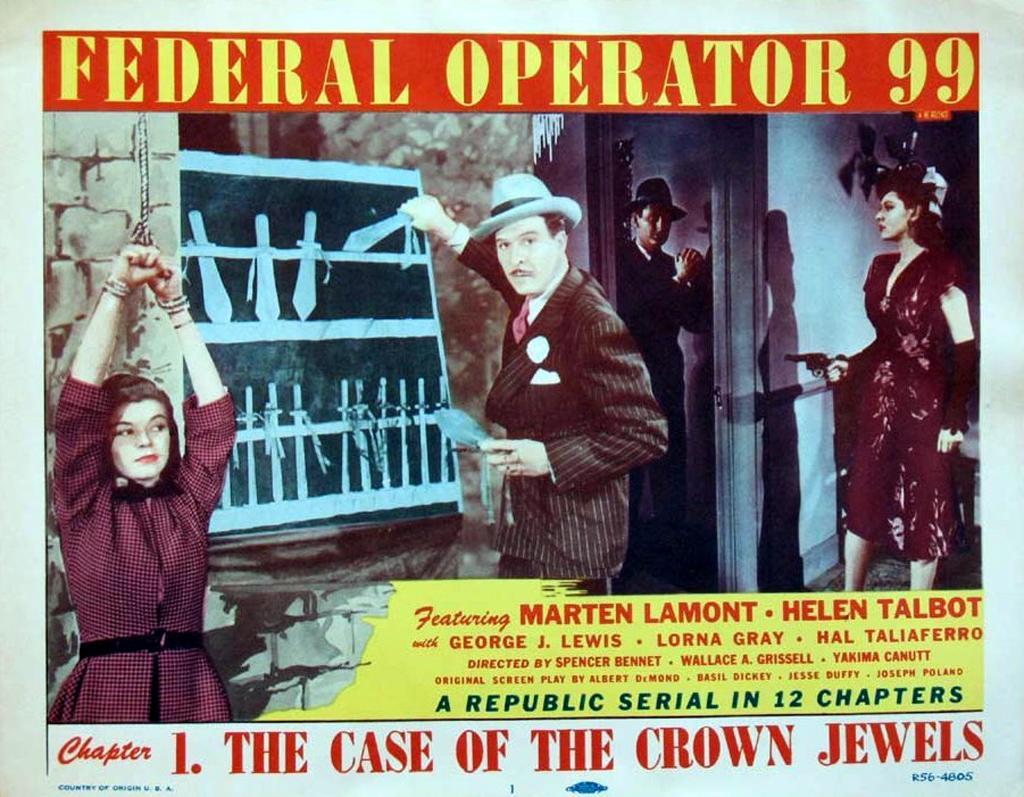 Постер фильма Federal Operator 99