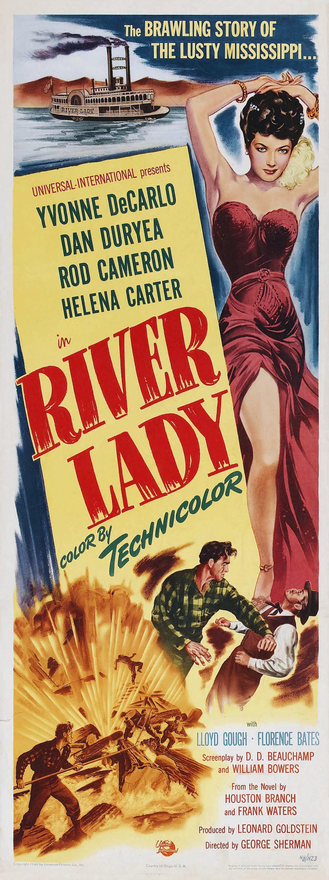 Постер фильма River Lady
