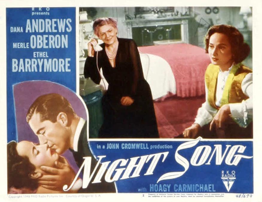 Постер фильма Night Song