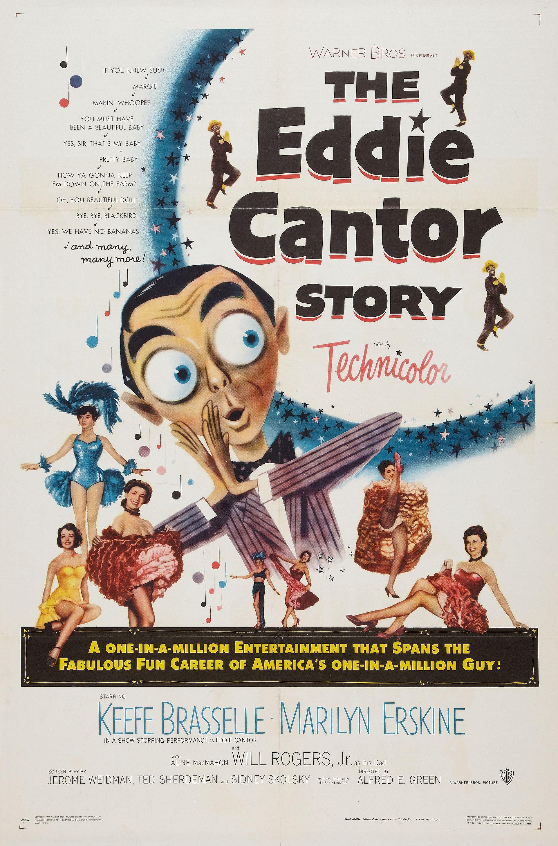 Постер фильма Eddie Cantor Story