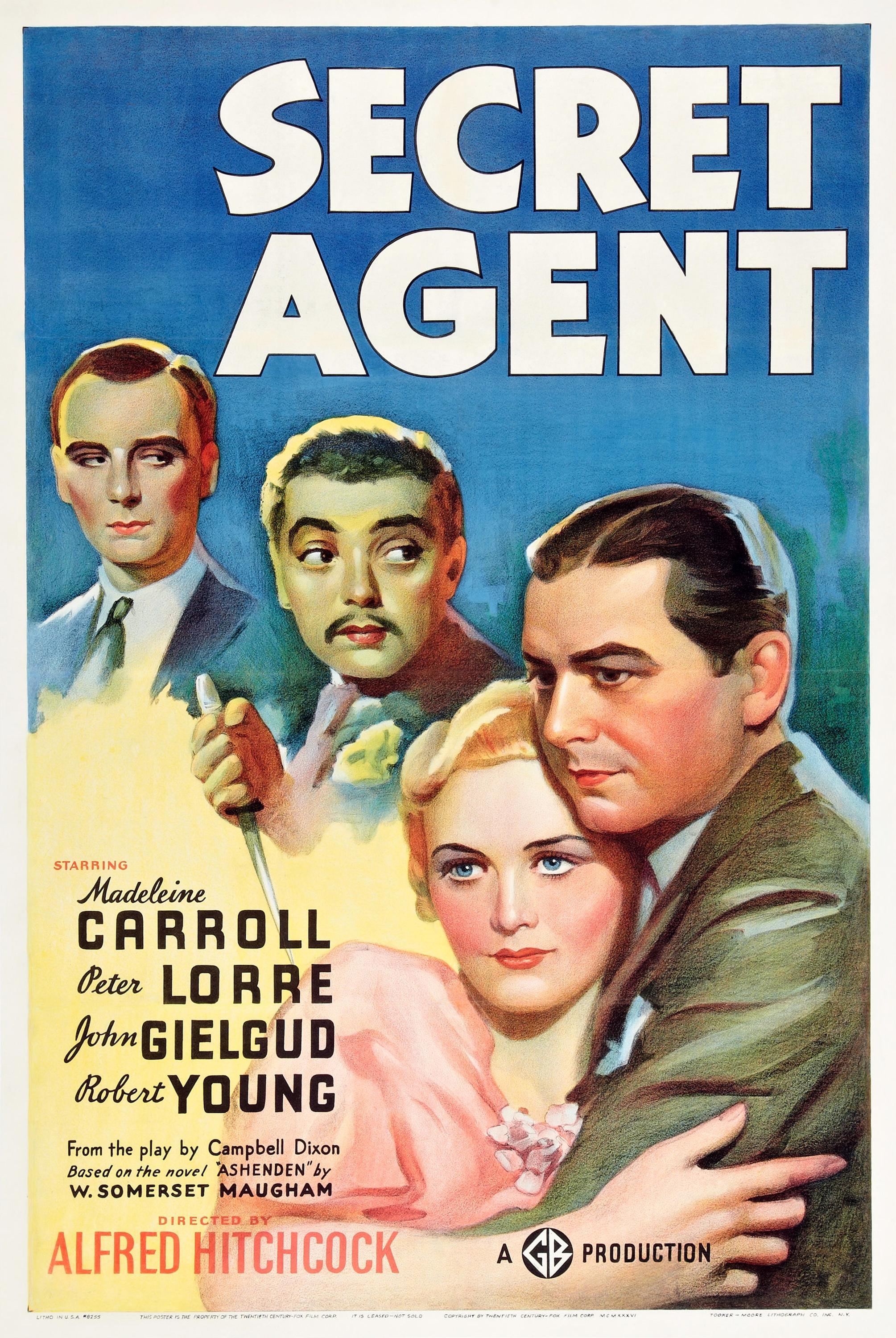 Постер фильма Секретный агент | Secret Agent