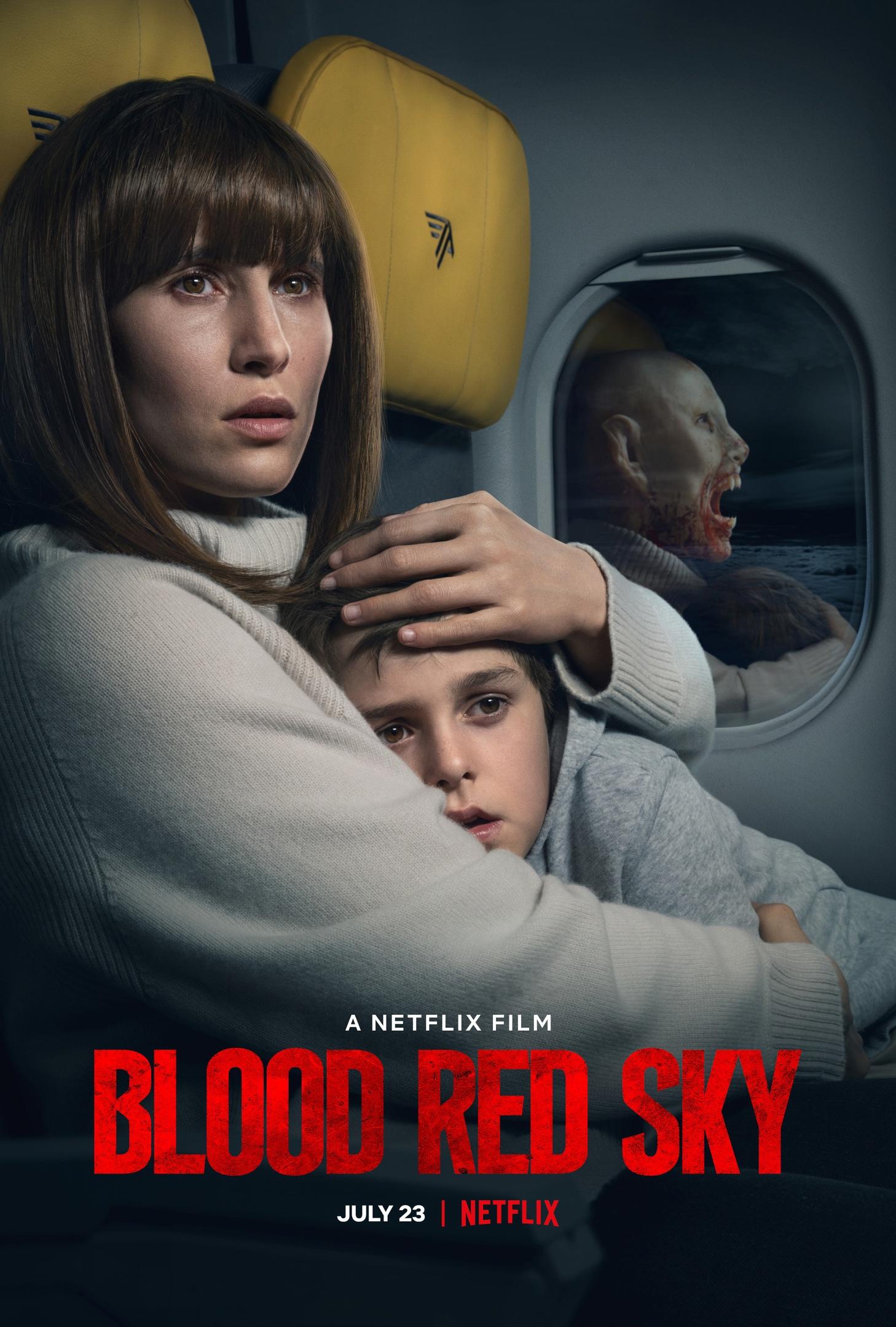 Постер фильма Кроваво-красное небо | Blood Red Sky