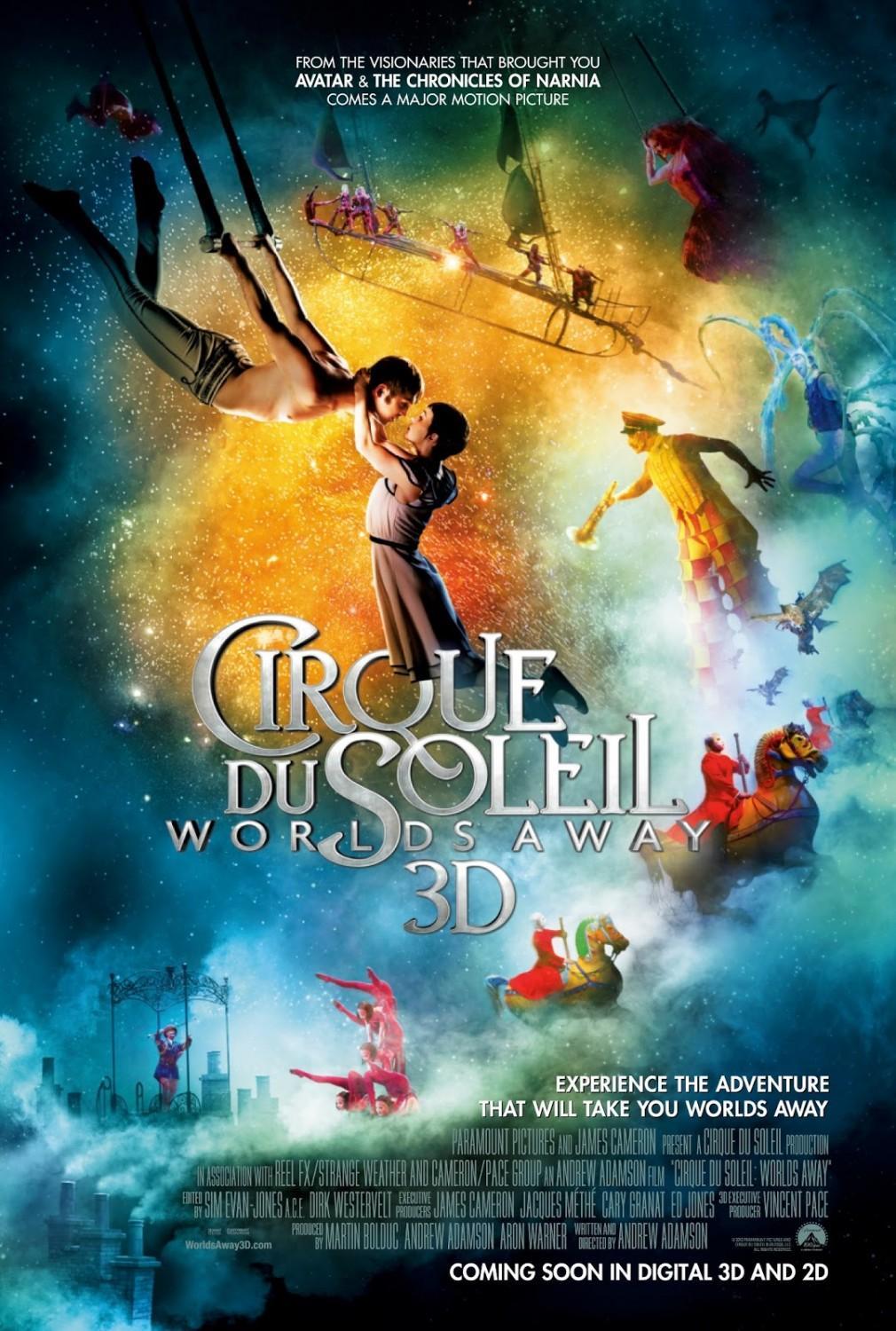 Постер фильма Cirque du Soleil: Сказочный мир в 3D | Cirque du Soleil: Worlds Away