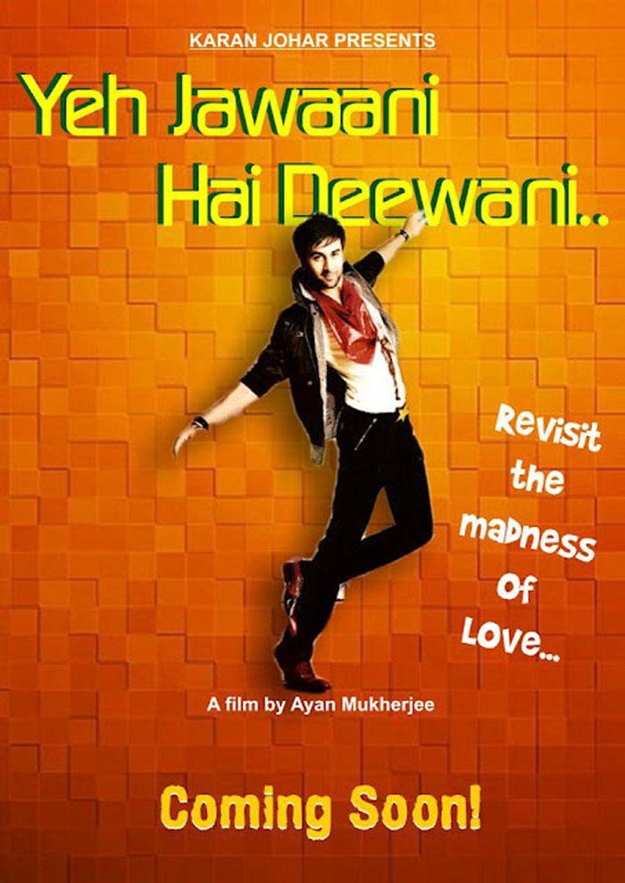 Постер фильма Эта сумасшедшая молодежь | Yeh Jawaani Hai Deewani