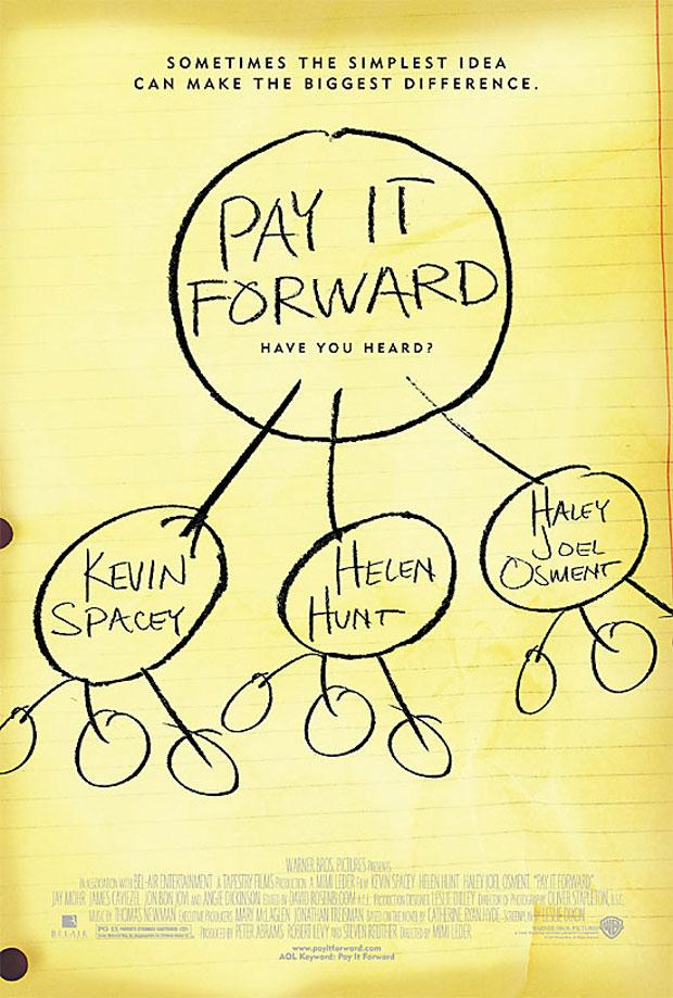 Постер фильма Заплати другому | Pay It Forward