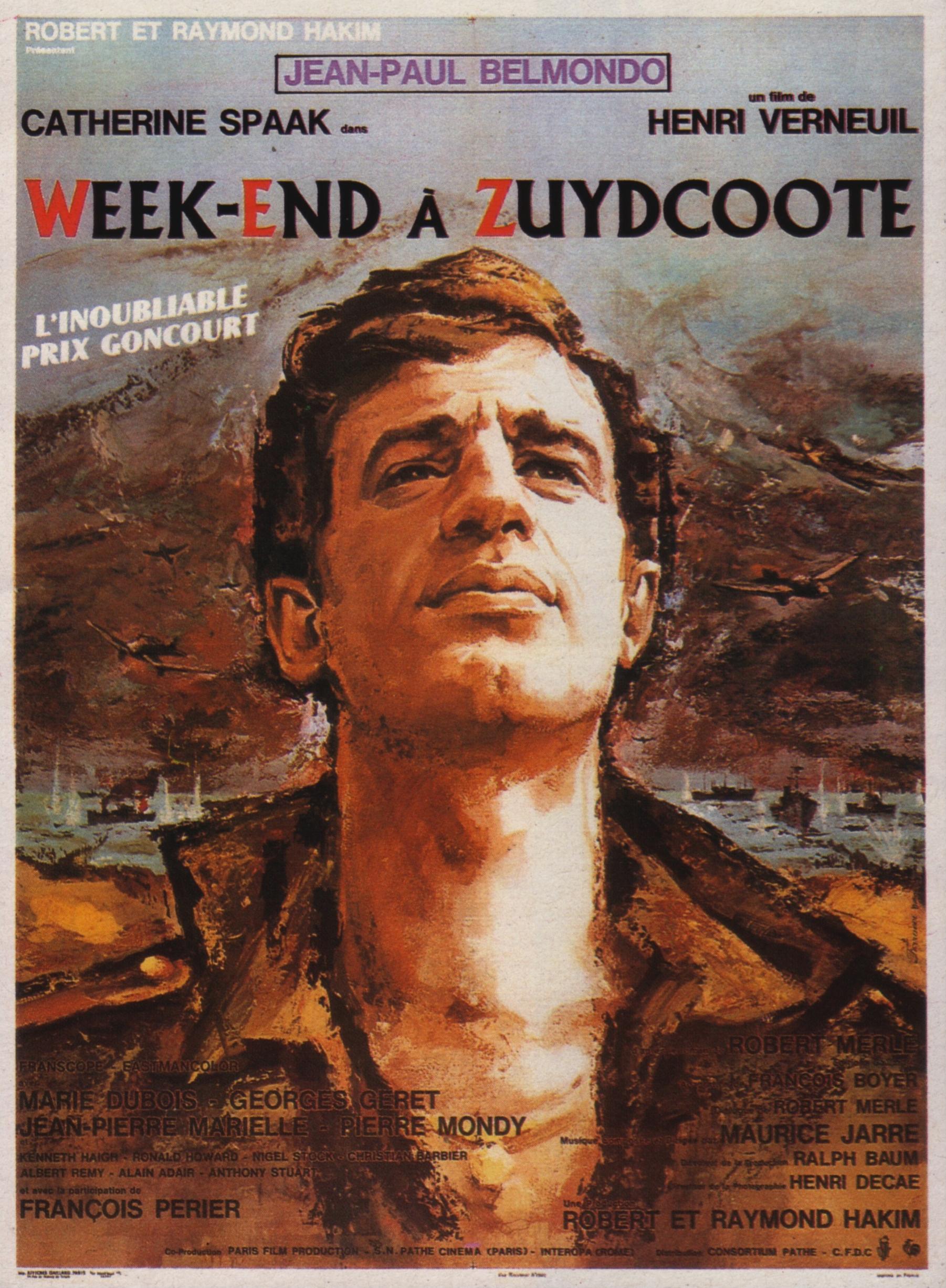 Постер фильма Уикэнд на берегу океана | Week-end à Zuydcoote