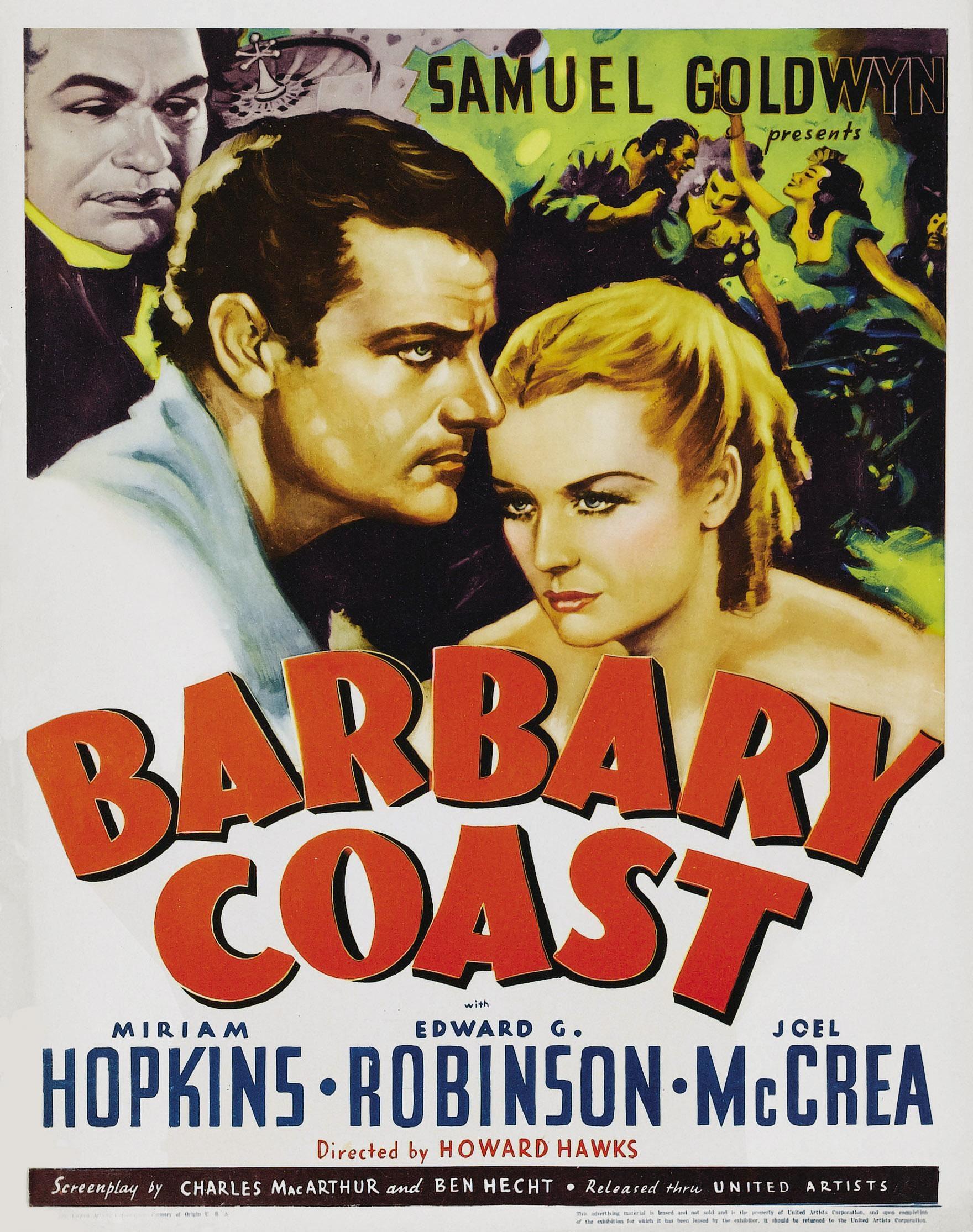 Постер фильма Варварское побережье | Barbary Coast