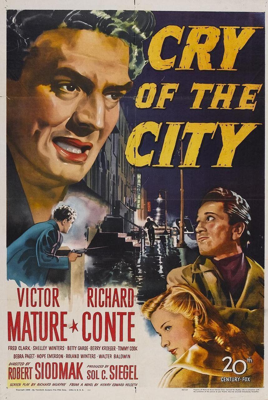 Постер фильма Cry of the City