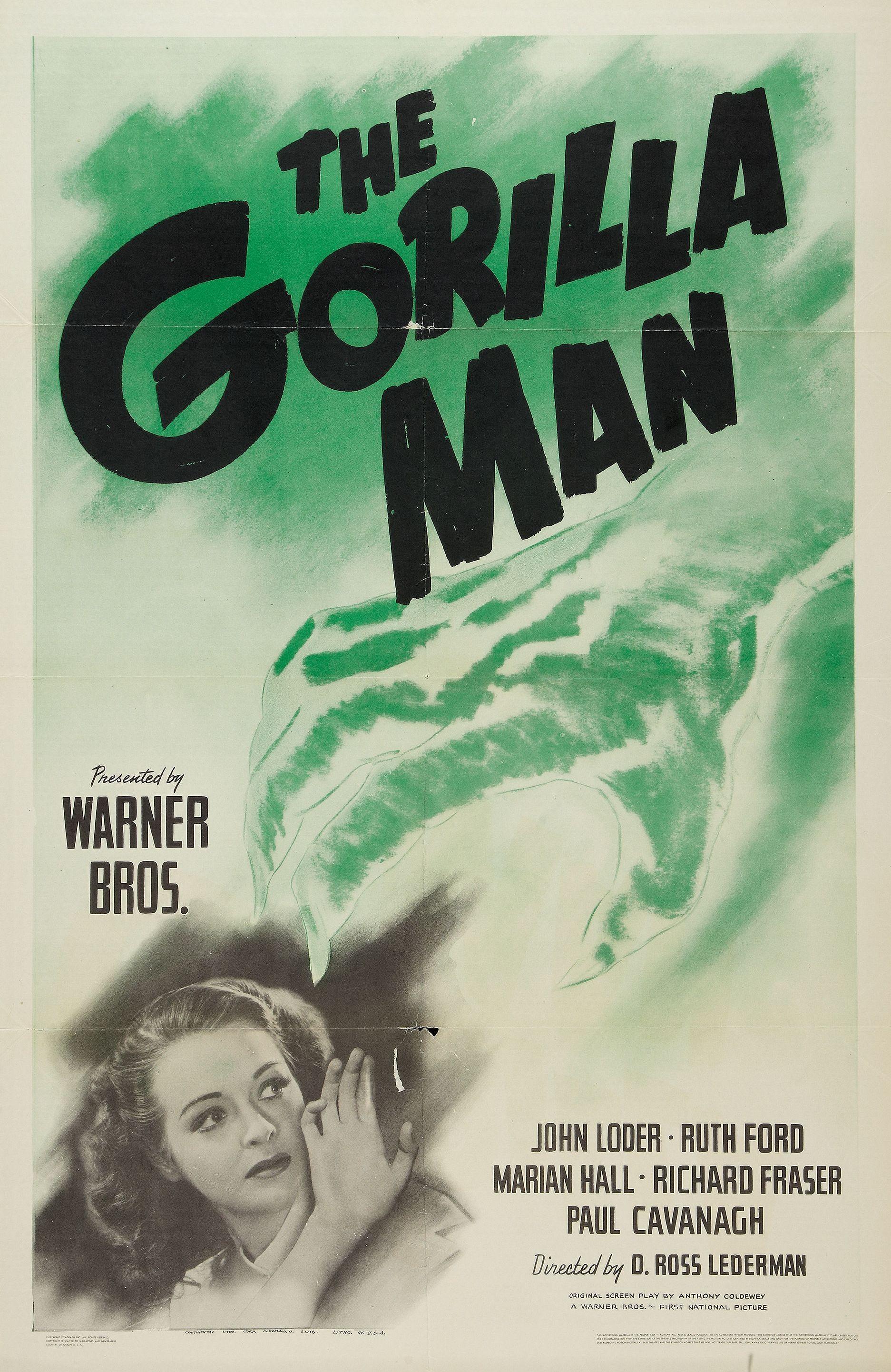 Постер фильма Gorilla Man