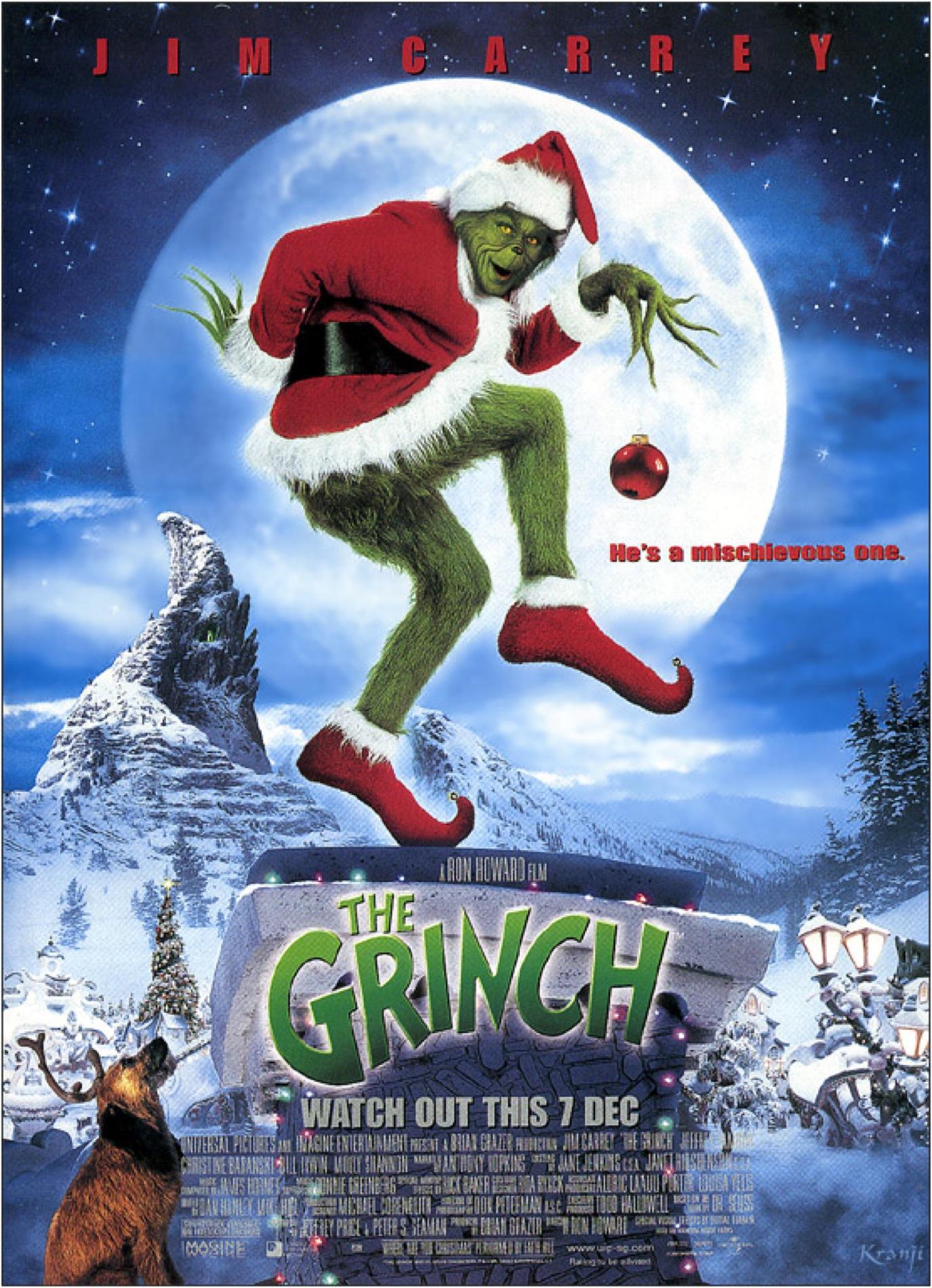 Постер фильма Гринч - похититель Рождества | How the Grinch Stole Christmas