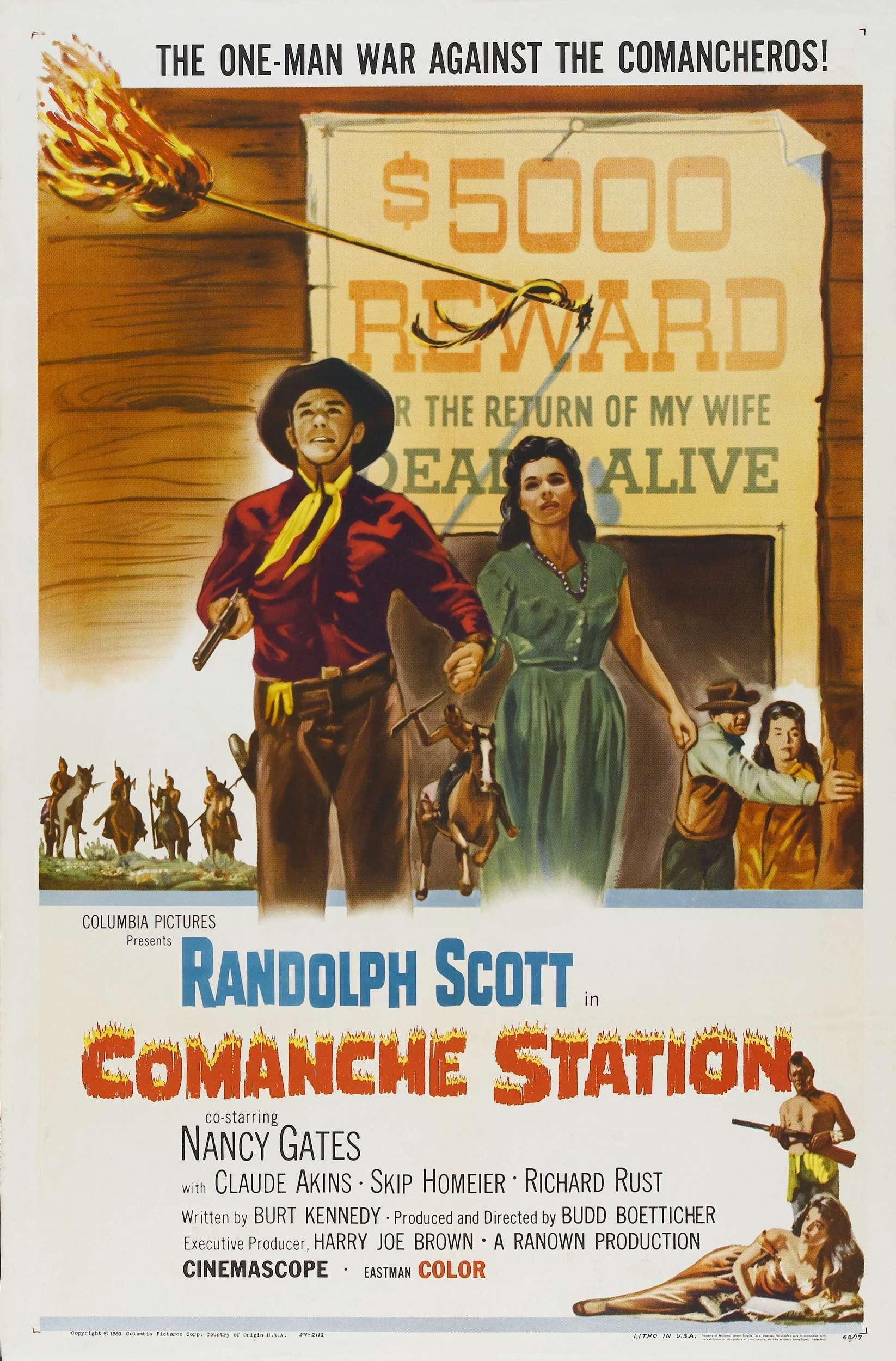 Постер фильма Comanche Station