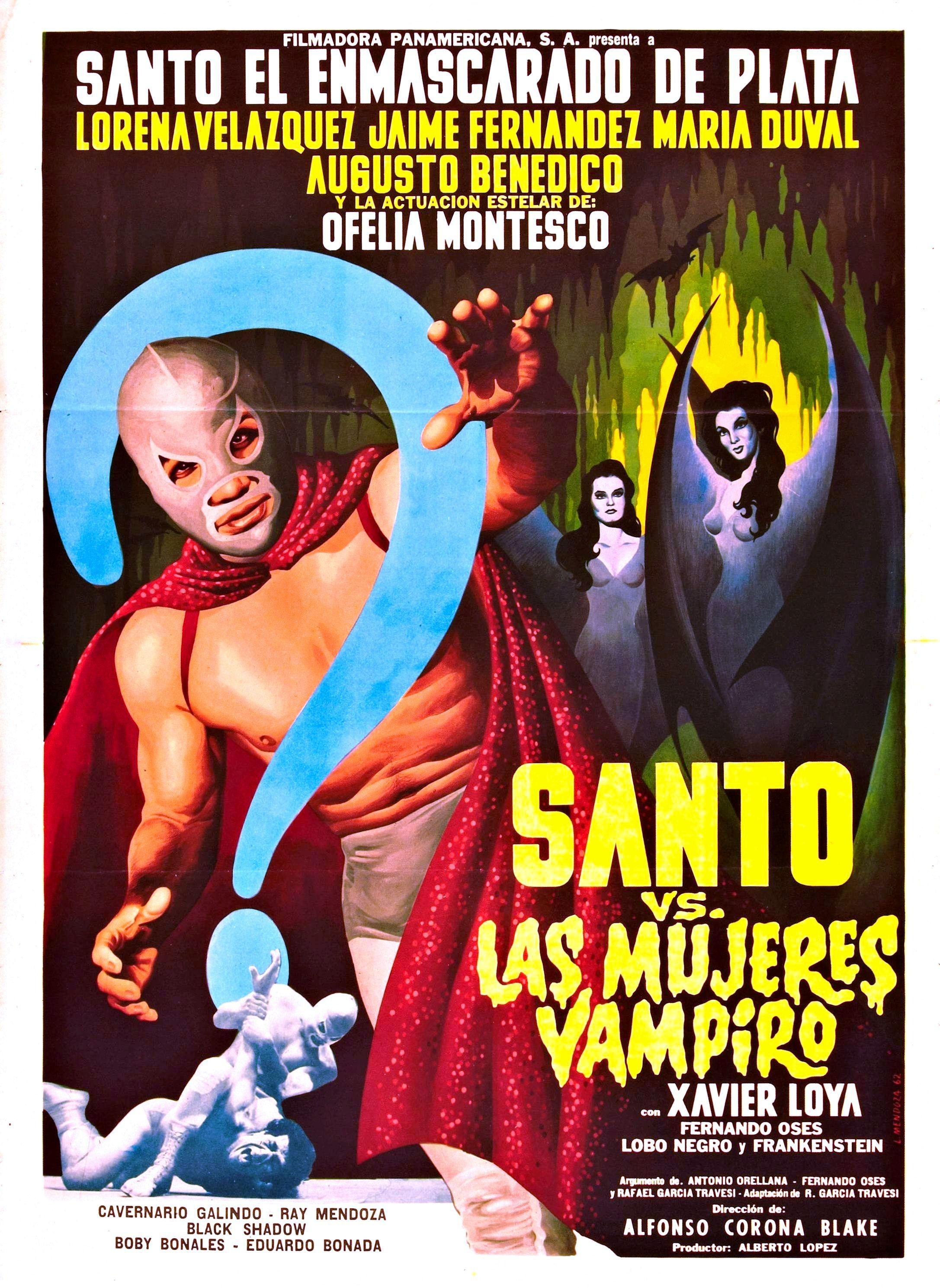 Постер фильма Santo vs. las mujeres vampiro