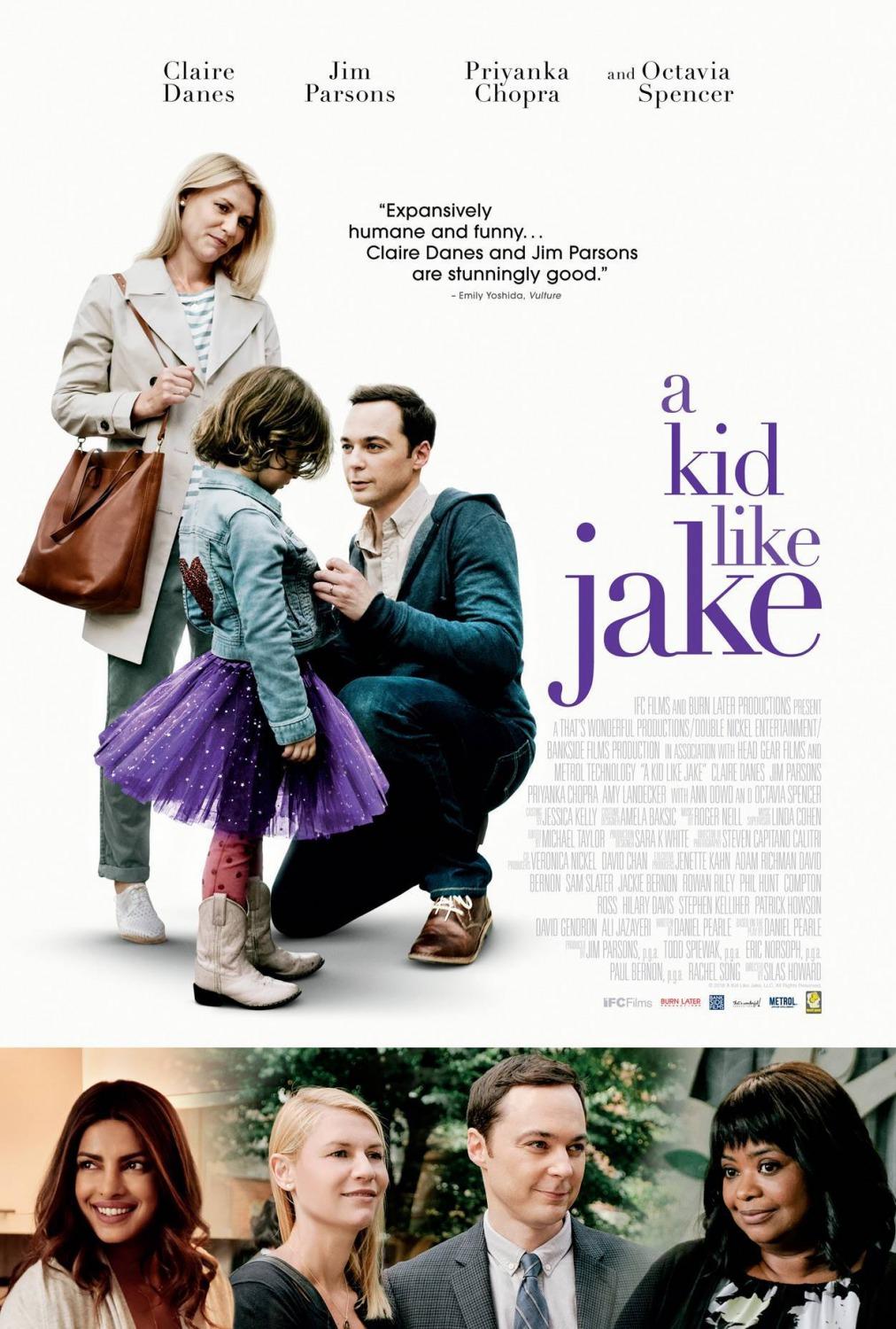 Постер фильма Ребенок как Джейк | A Kid Like Jake 