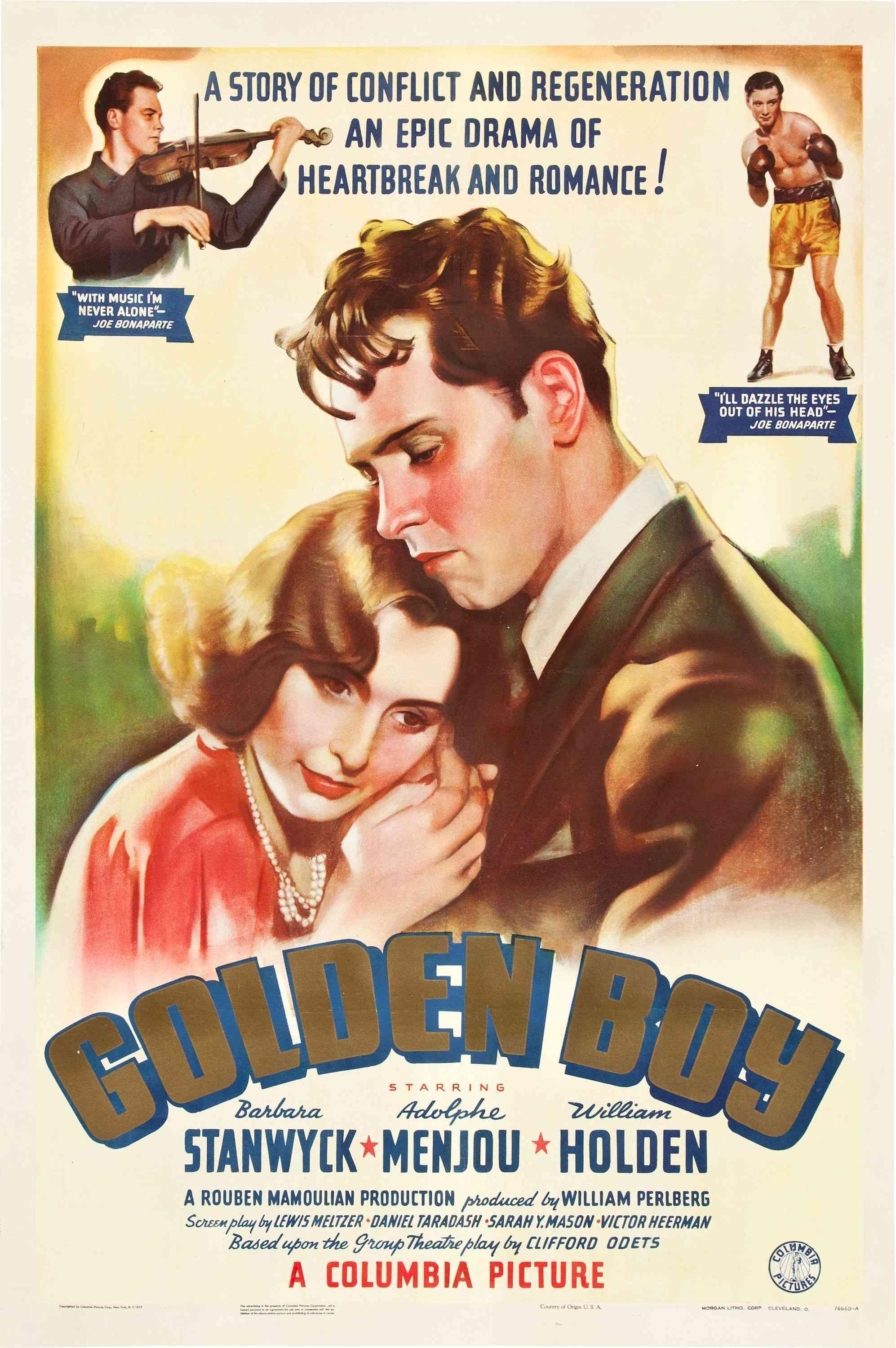 Постер фильма Золотой мальчик | Golden Boy