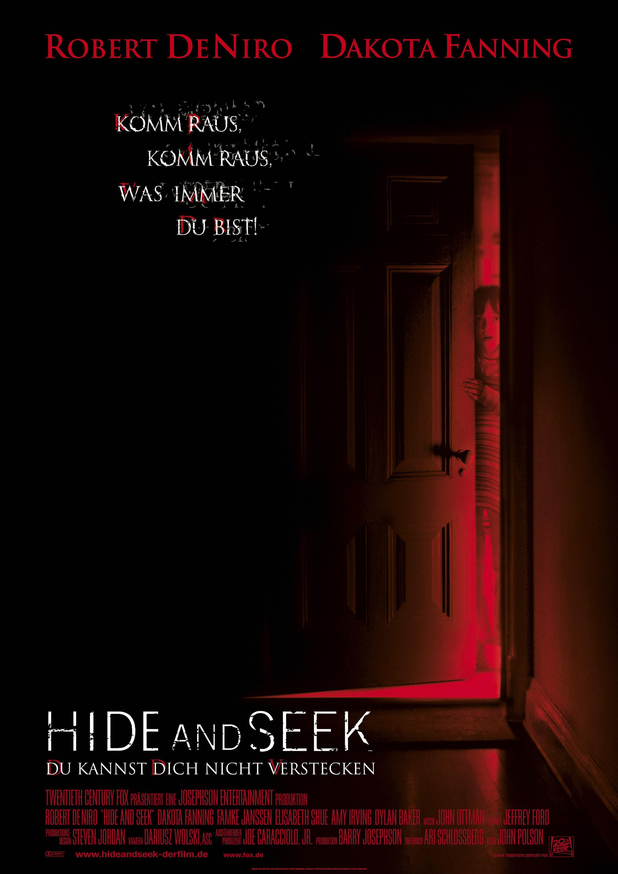 Постер фильма Игра в прятки | Hide and Seek