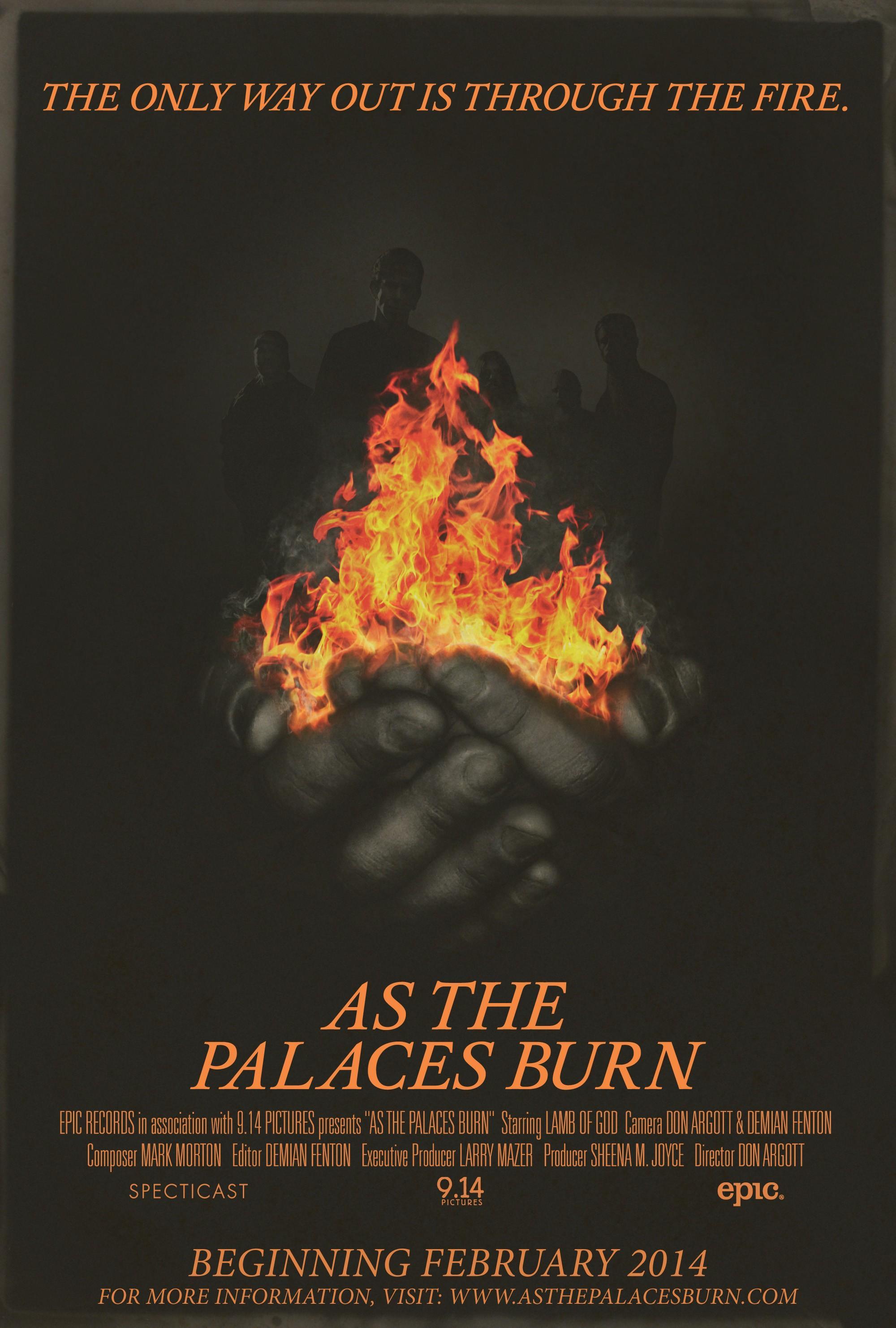 Постер фильма As the Palaces Burn