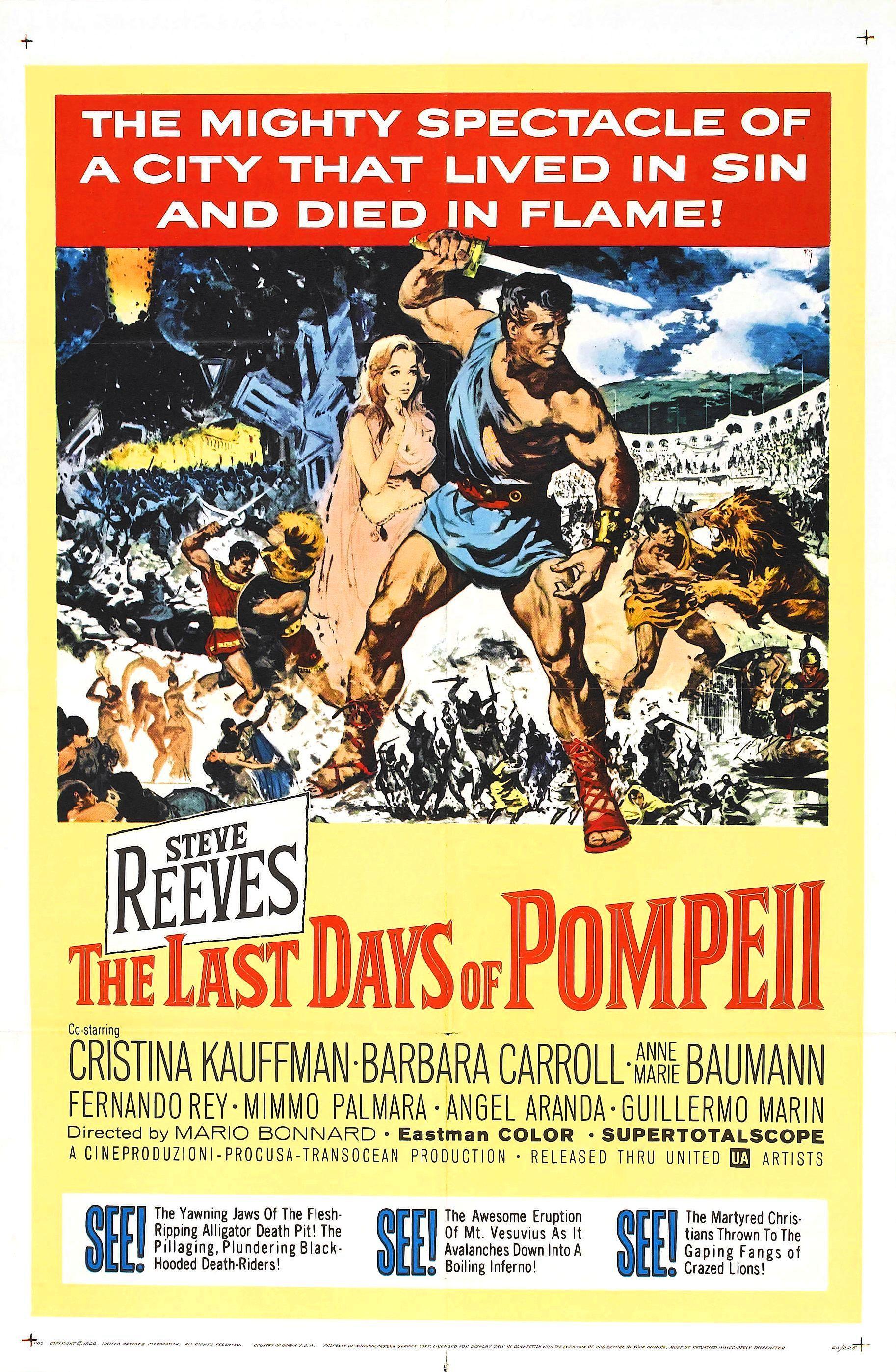 Постер фильма Конец Помпеи | Gli ultimi giorni di Pompei