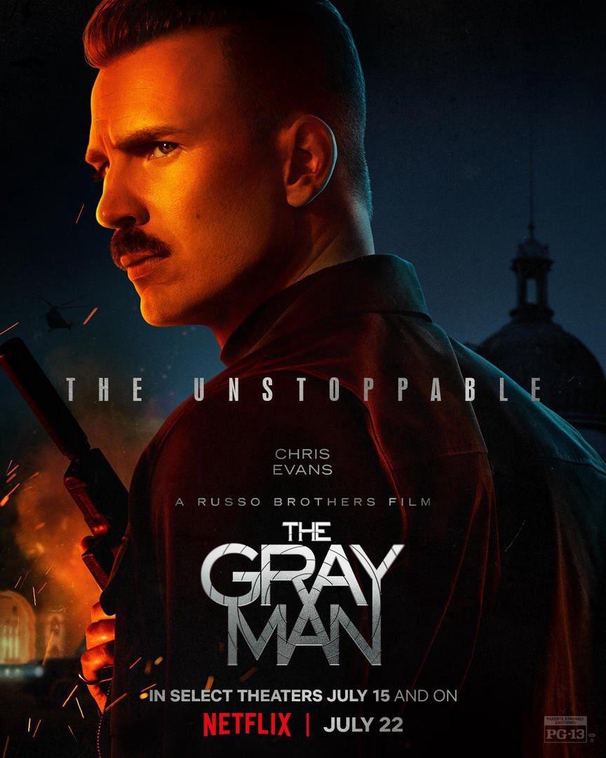 Постер фильма Серый человек | The Gray Man
