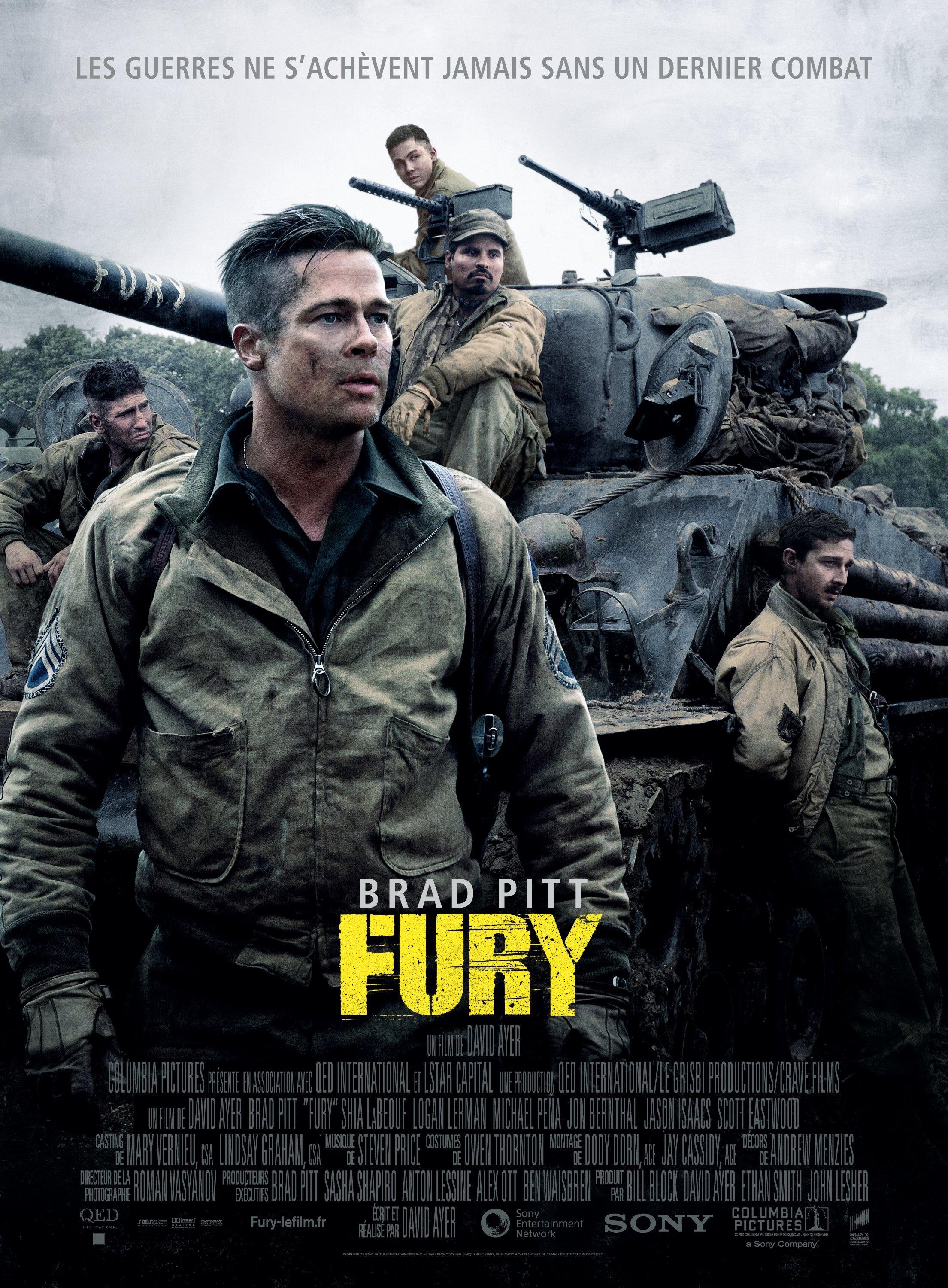 Постер фильма Ярость | Fury