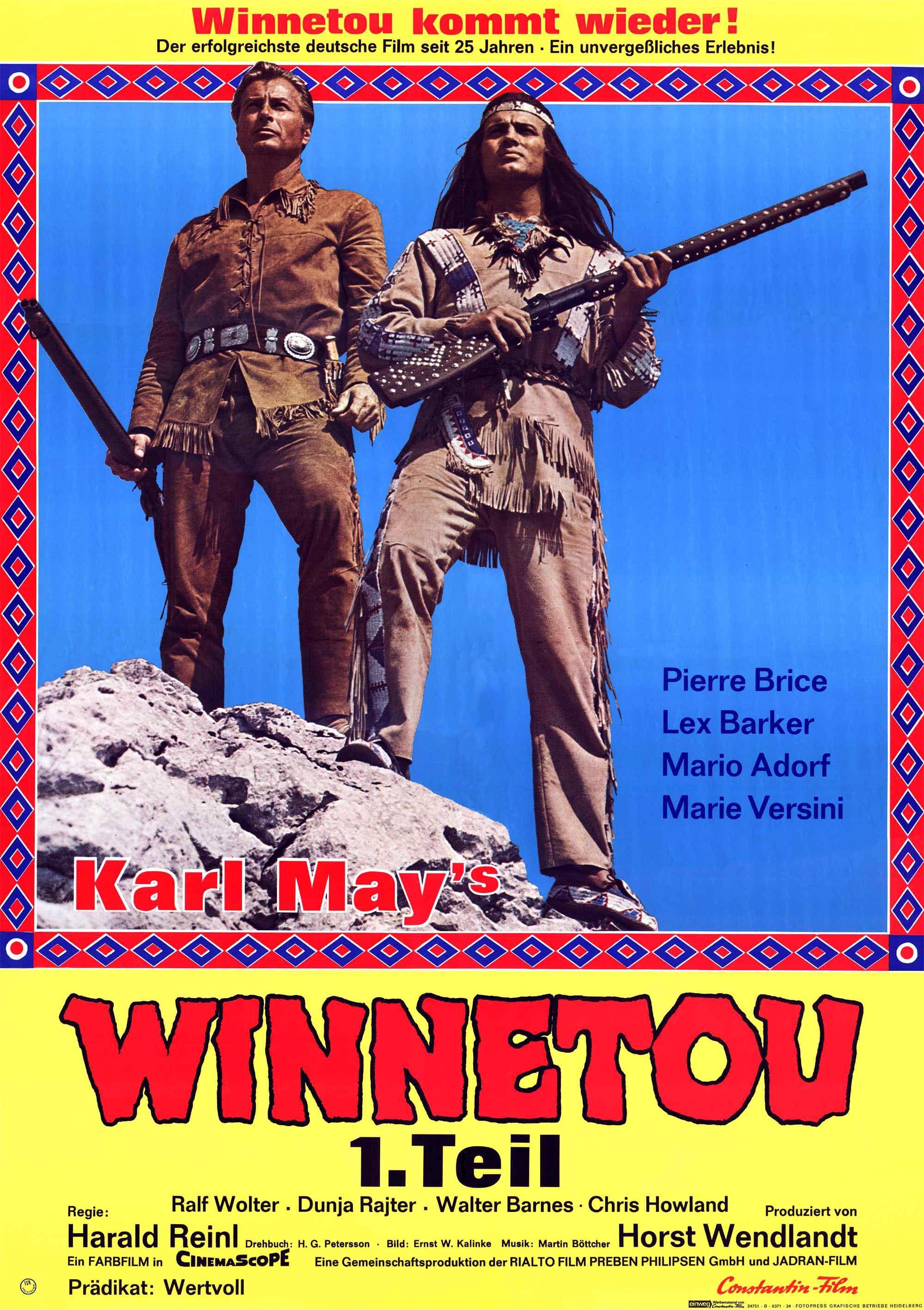 Постер фильма Золото Апачей | Winnetou - 1. Teil