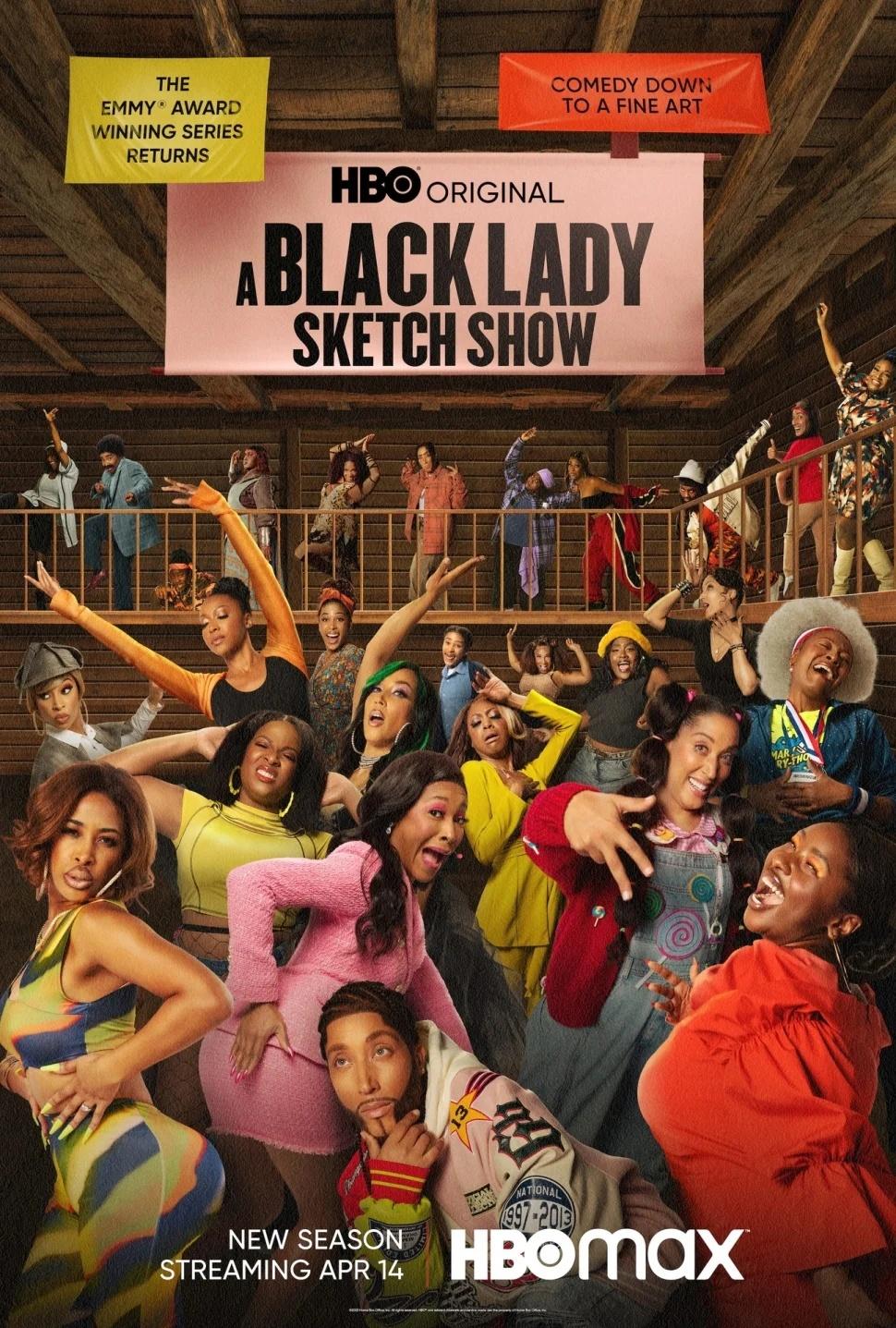 Постер фильма Черная Леди Эскиз Шоу | A Black Lady Sketch Show