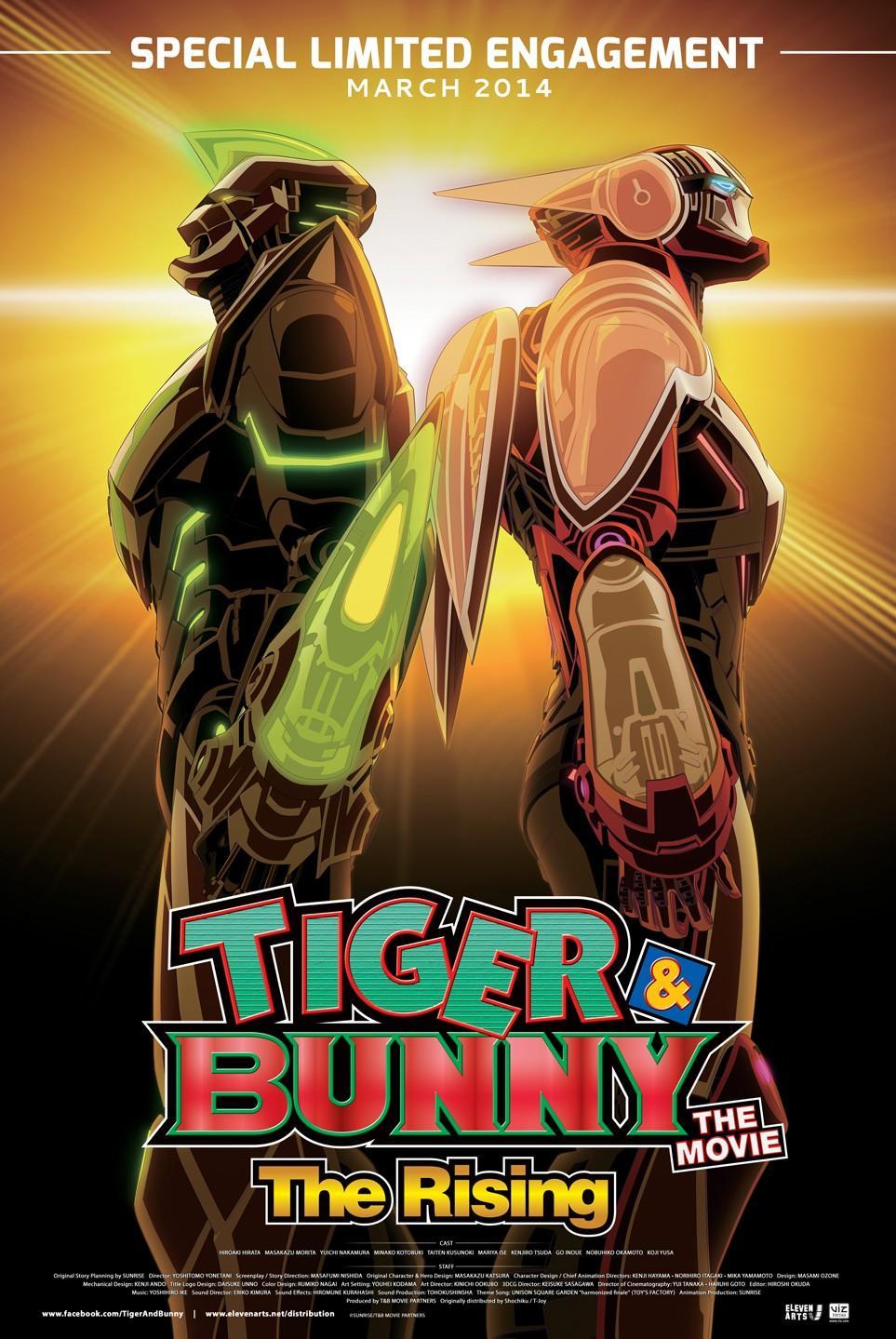 Постер фильма Тигр и Кролик: Восхождение | Tiger & Bunny: The Rising