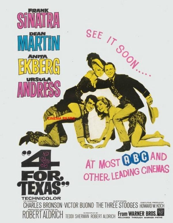 Постер фильма Четверо из техаса | 4 for Texas