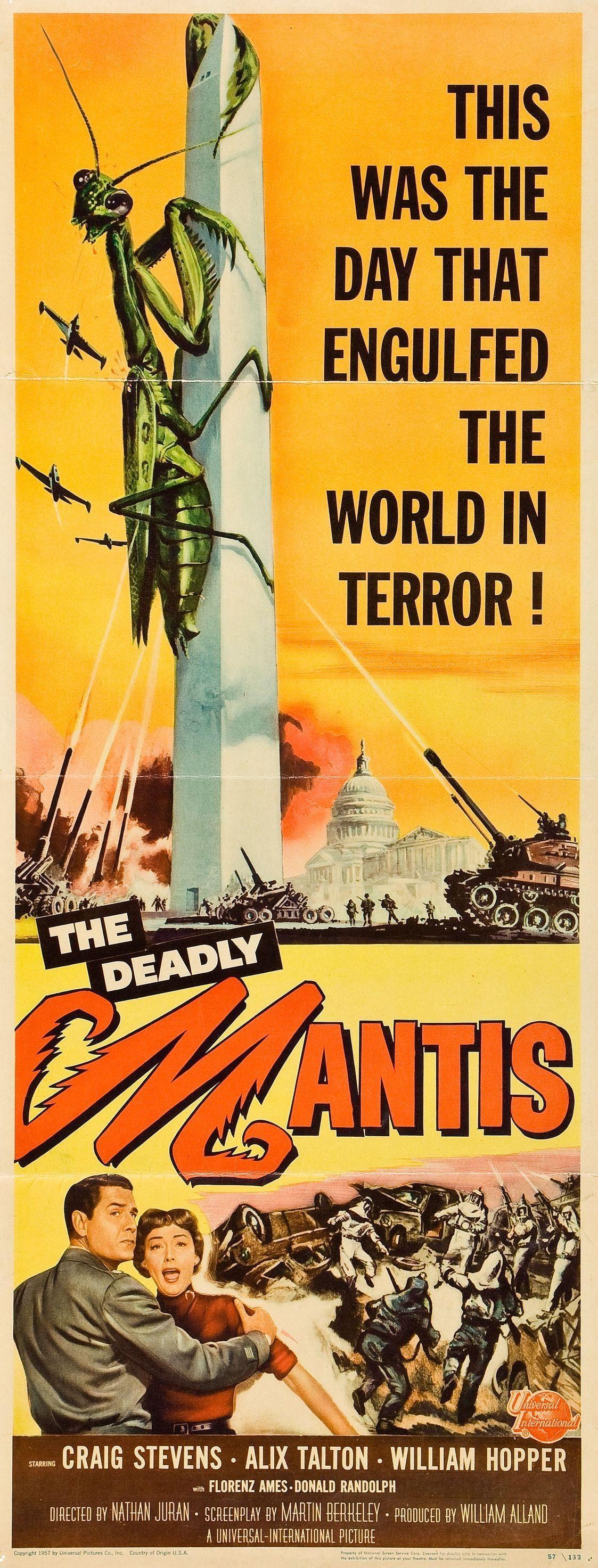 Постер фильма Deadly Mantis