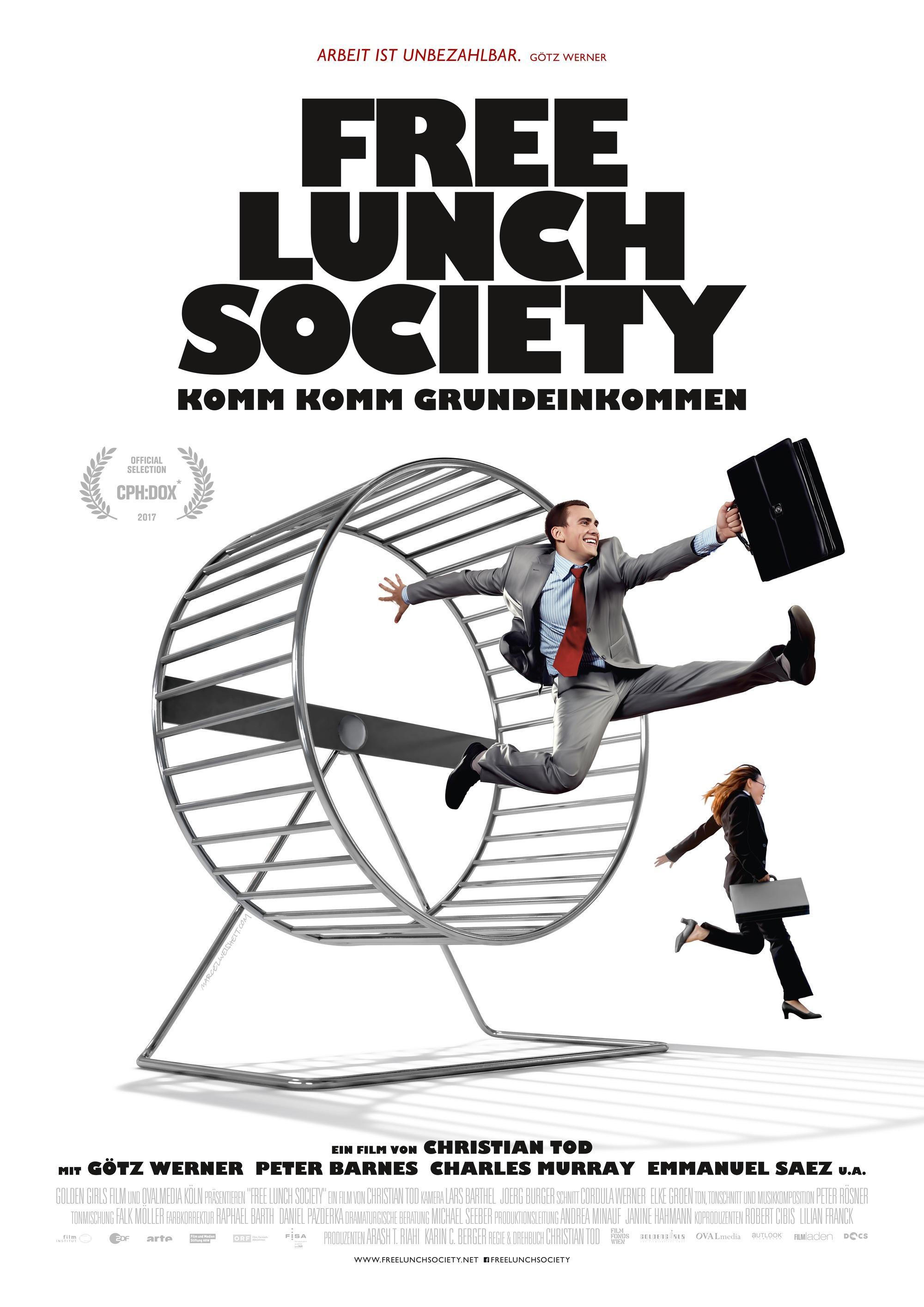 Постер фильма Free Lunch Society: Komm Komm Grundeinkommen