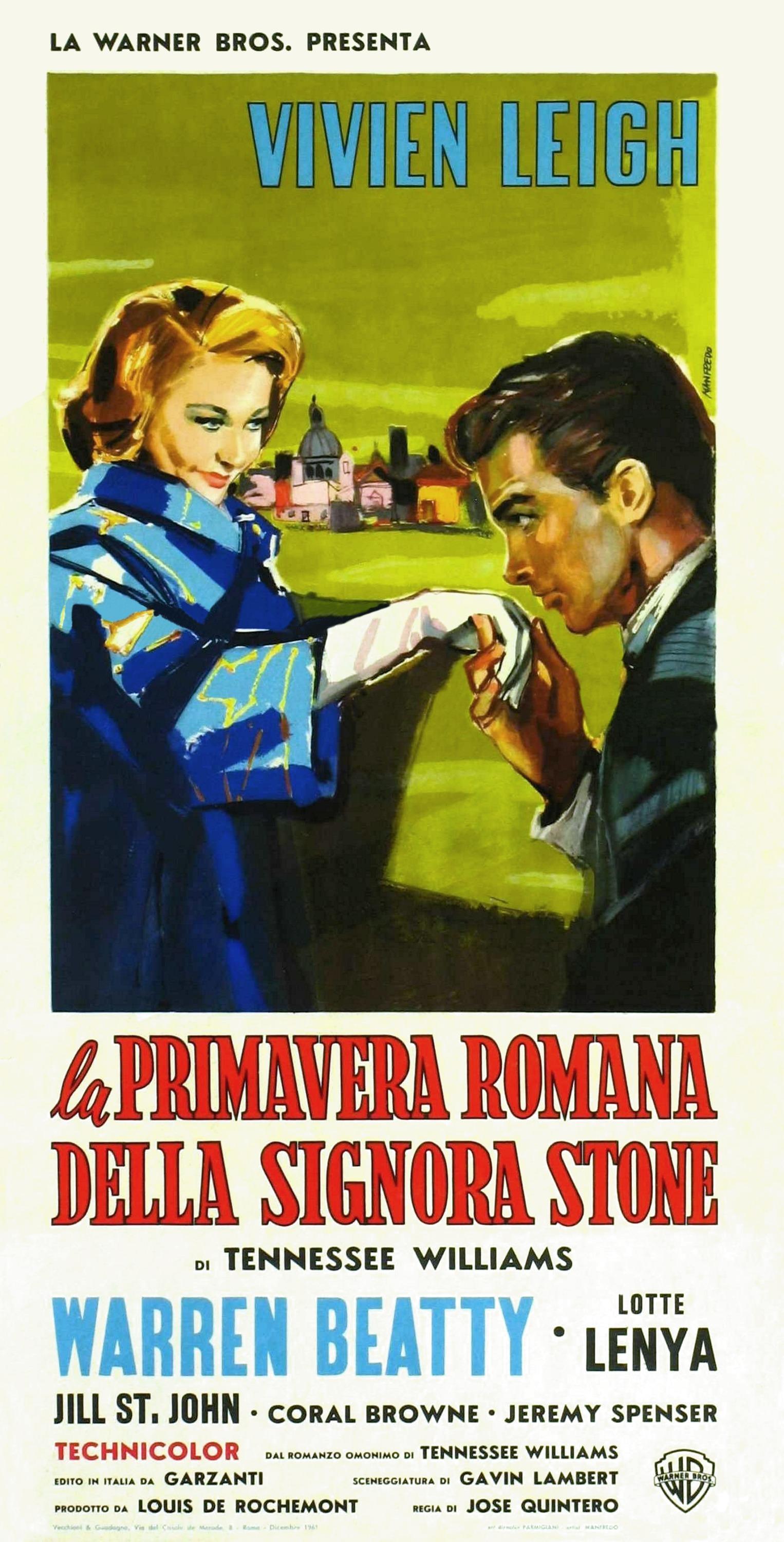 Постер фильма Римская весна миссис Стоун | Roman Spring of Mrs. Stone