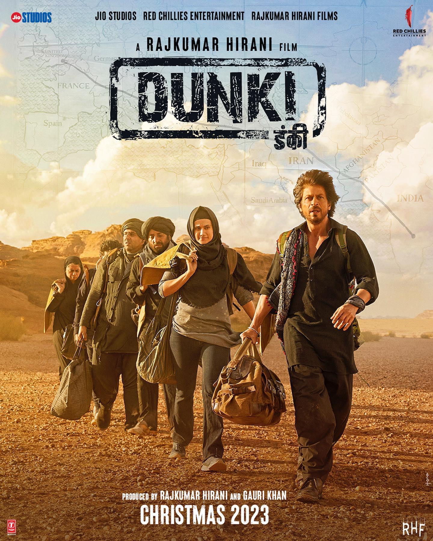 Постер фильма Дунки | Dunki