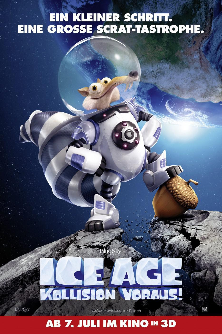 Постер фильма Ледниковый период: Столкновение неизбежно | Ice Age: Collision Course