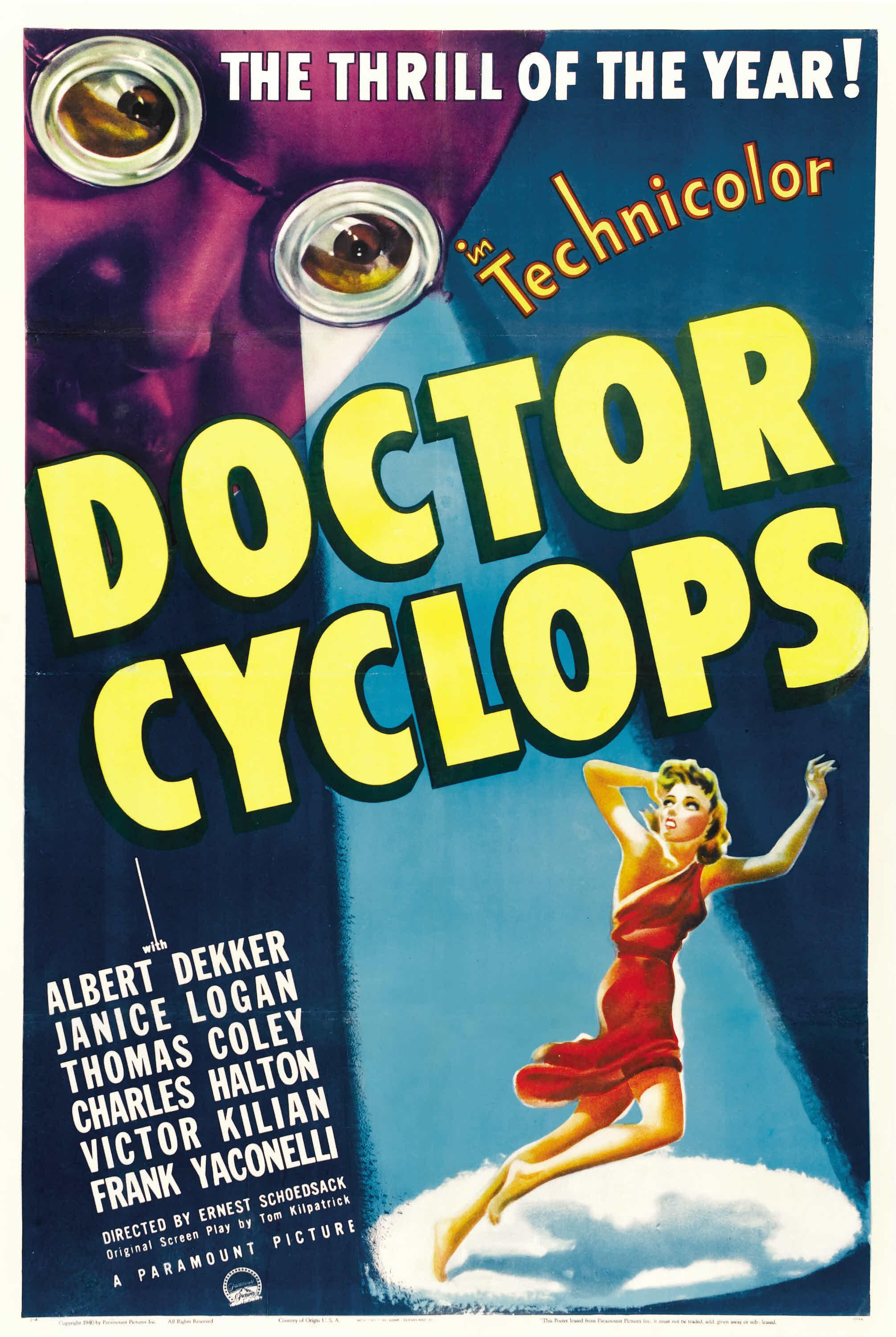 Постер фильма Доктор Циклопус | Dr. Cyclops