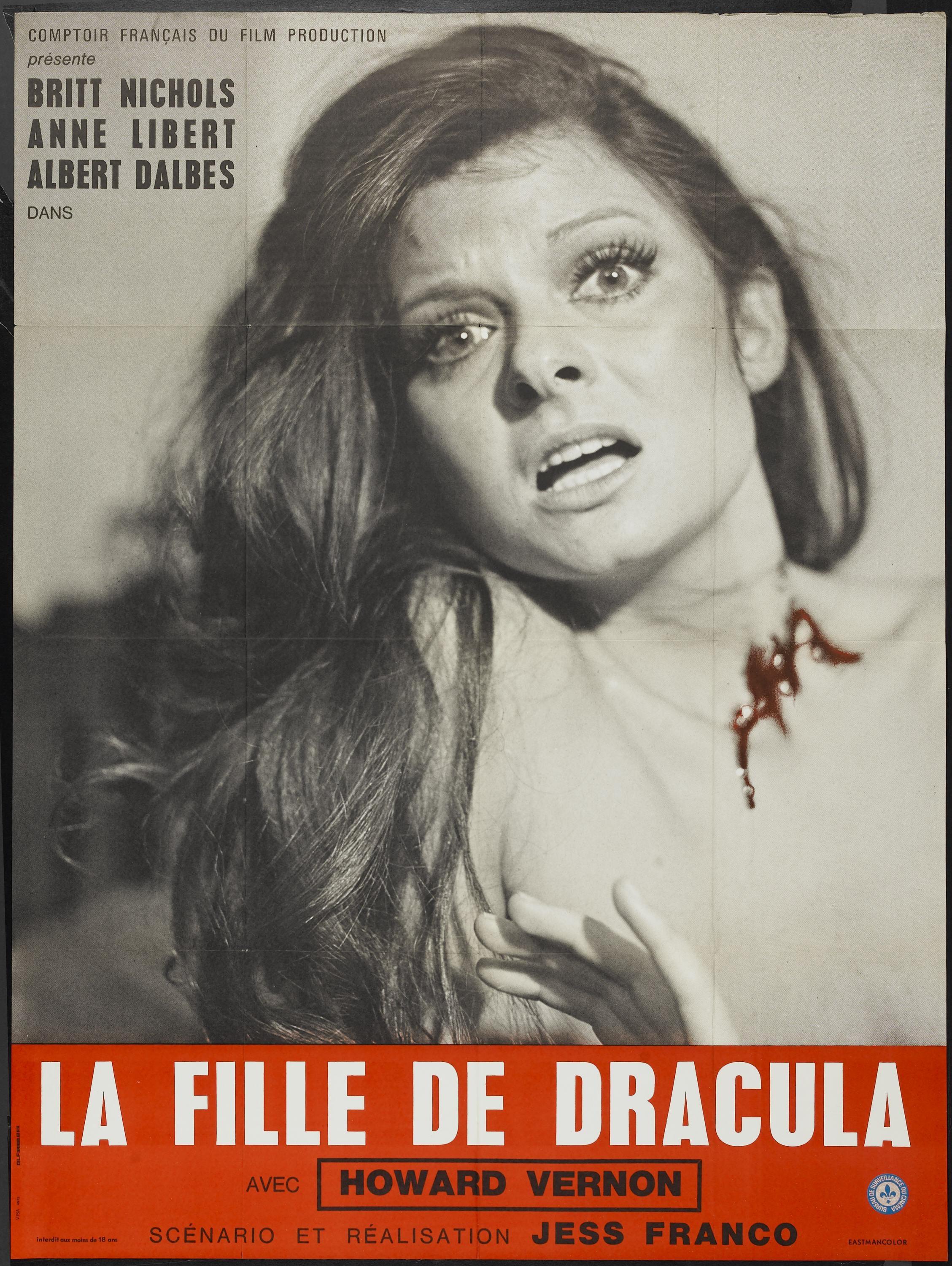 Постер фильма fille de Dracula