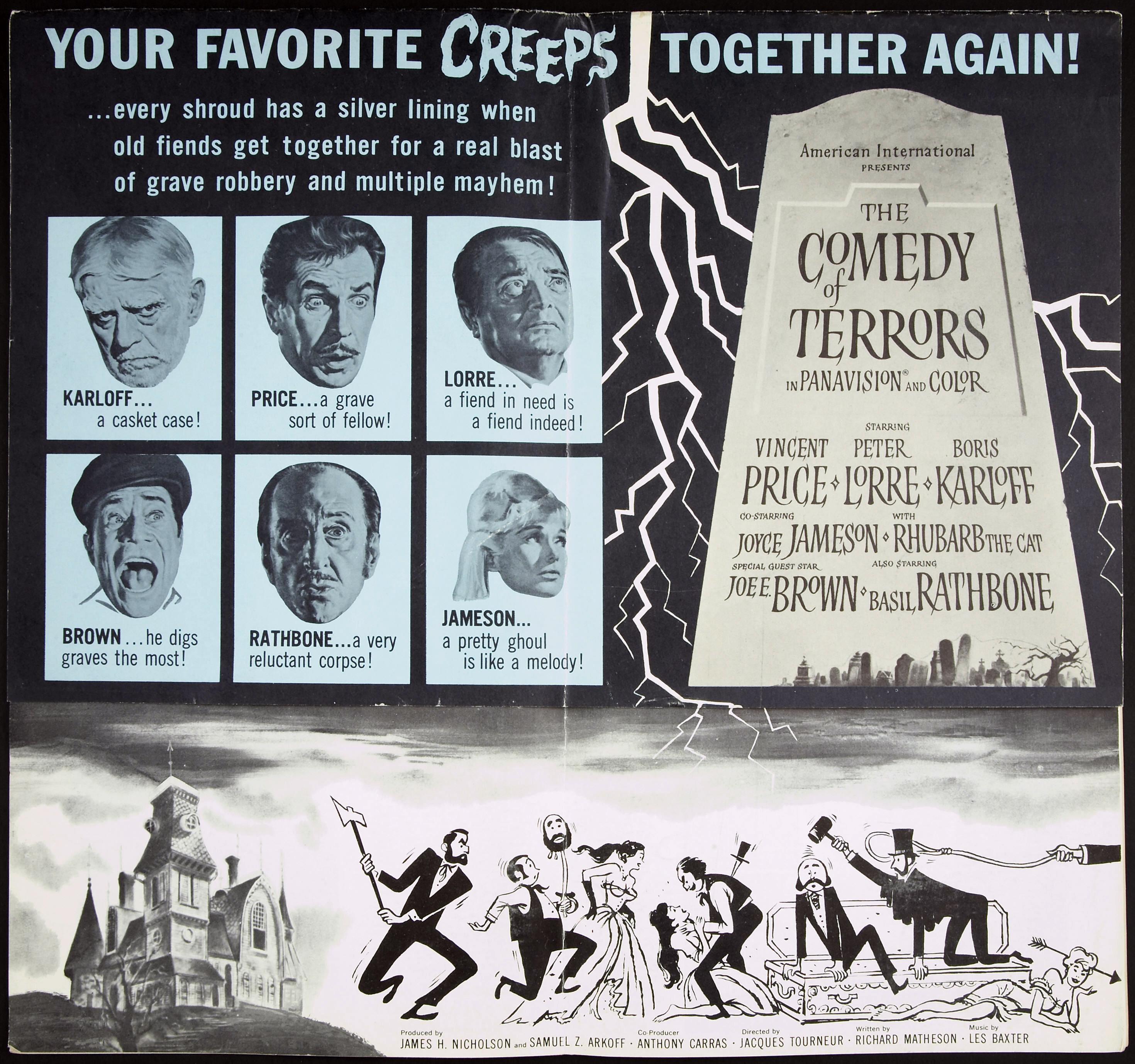 Постер фильма Комедия ужасов | Comedy of Terrors