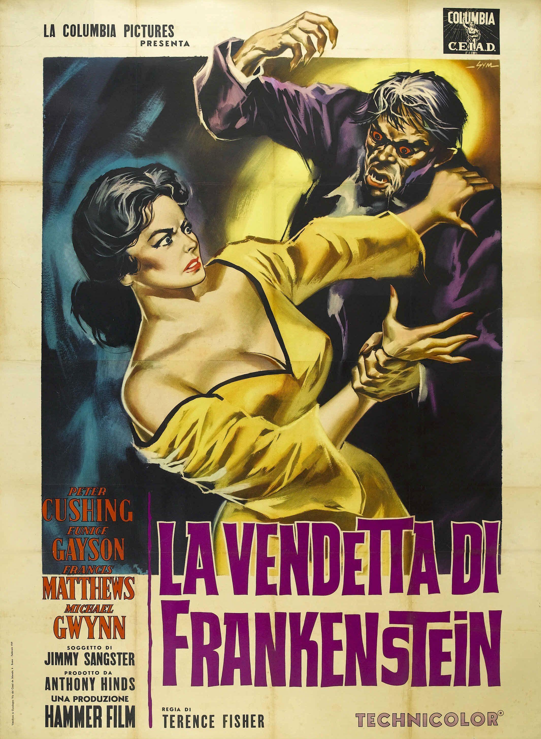 Постер фильма Месть Франкенштейна | Revenge of Frankenstein