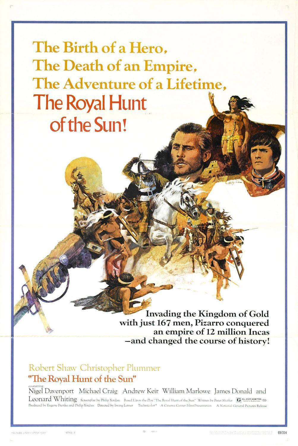 Постер фильма Охота за солнцем | Royal Hunt of the Sun