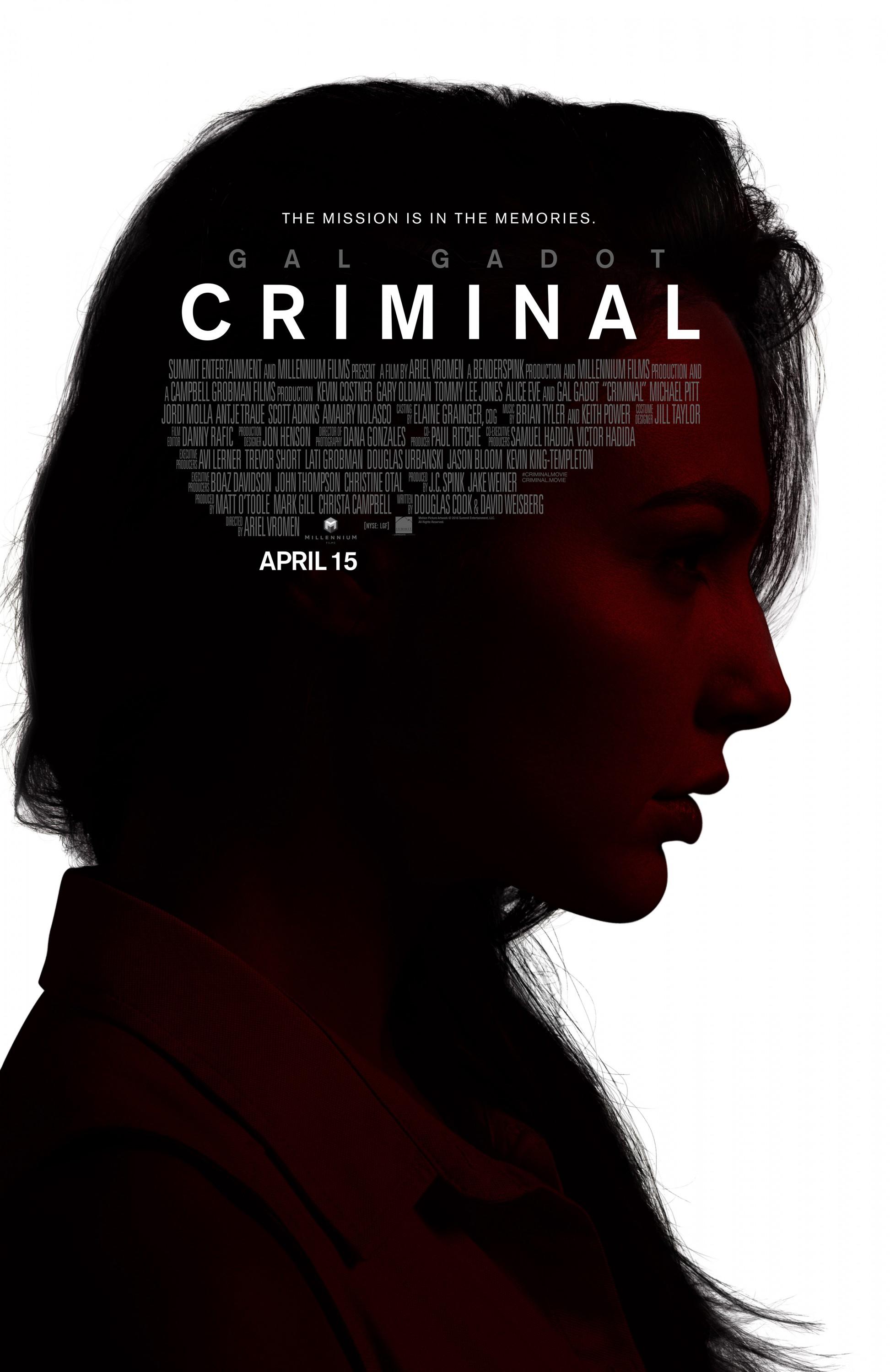 Постер фильма Преступник | Criminal
