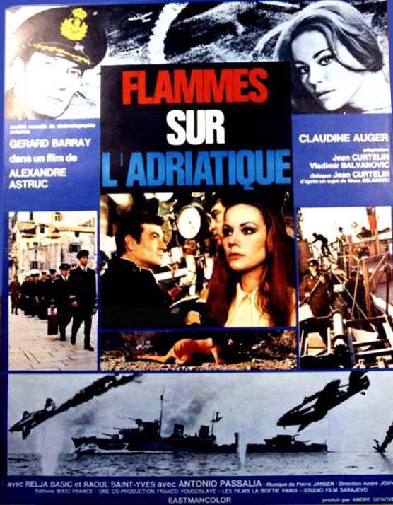 Постер фильма Пламя над Адриатикой | Flammes sur l'Adriatique