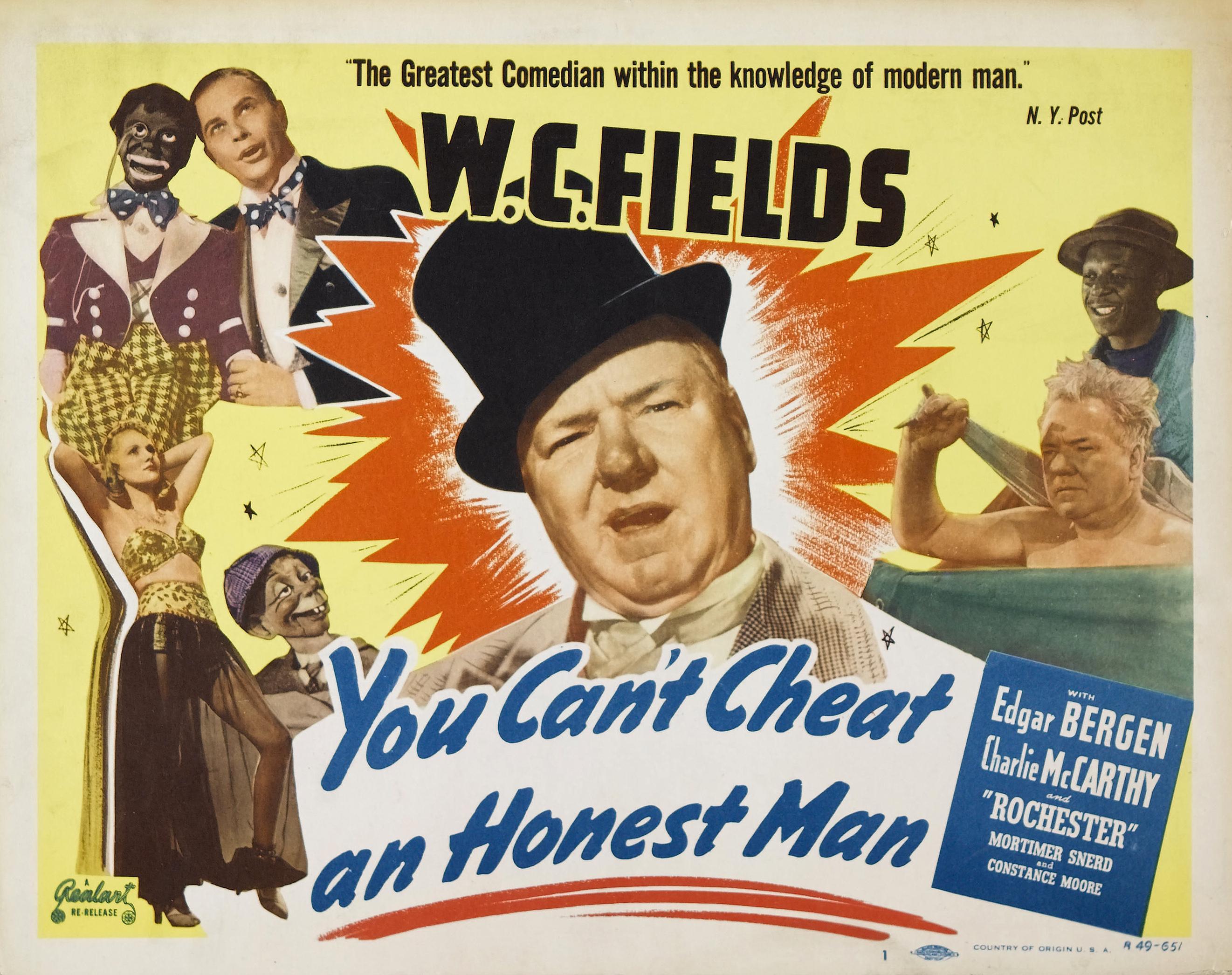 Постер фильма Ты не сможешь обмануть честного человека | You Can't Cheat an Honest Man