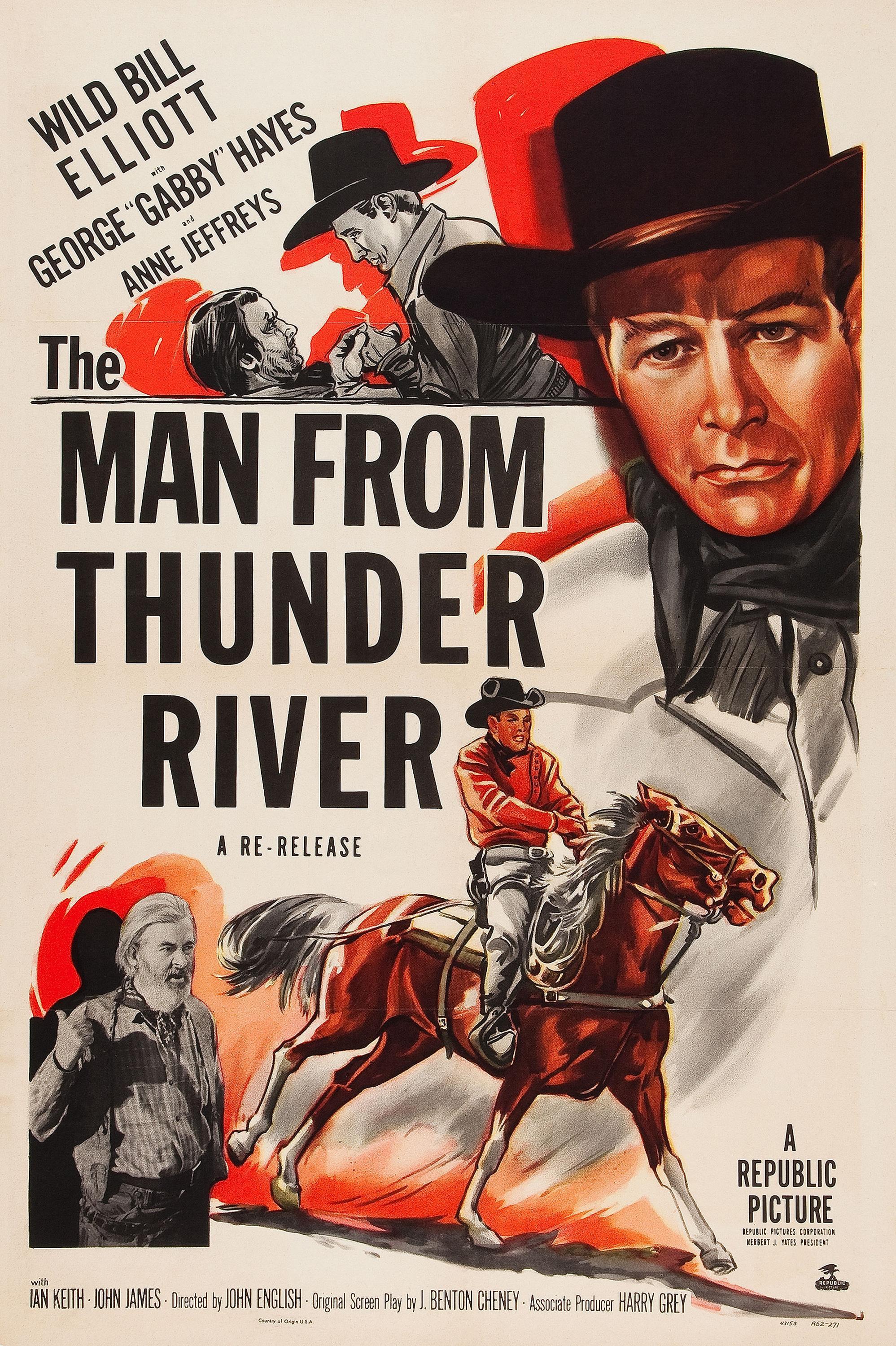 Постер фильма Man from Thunder River