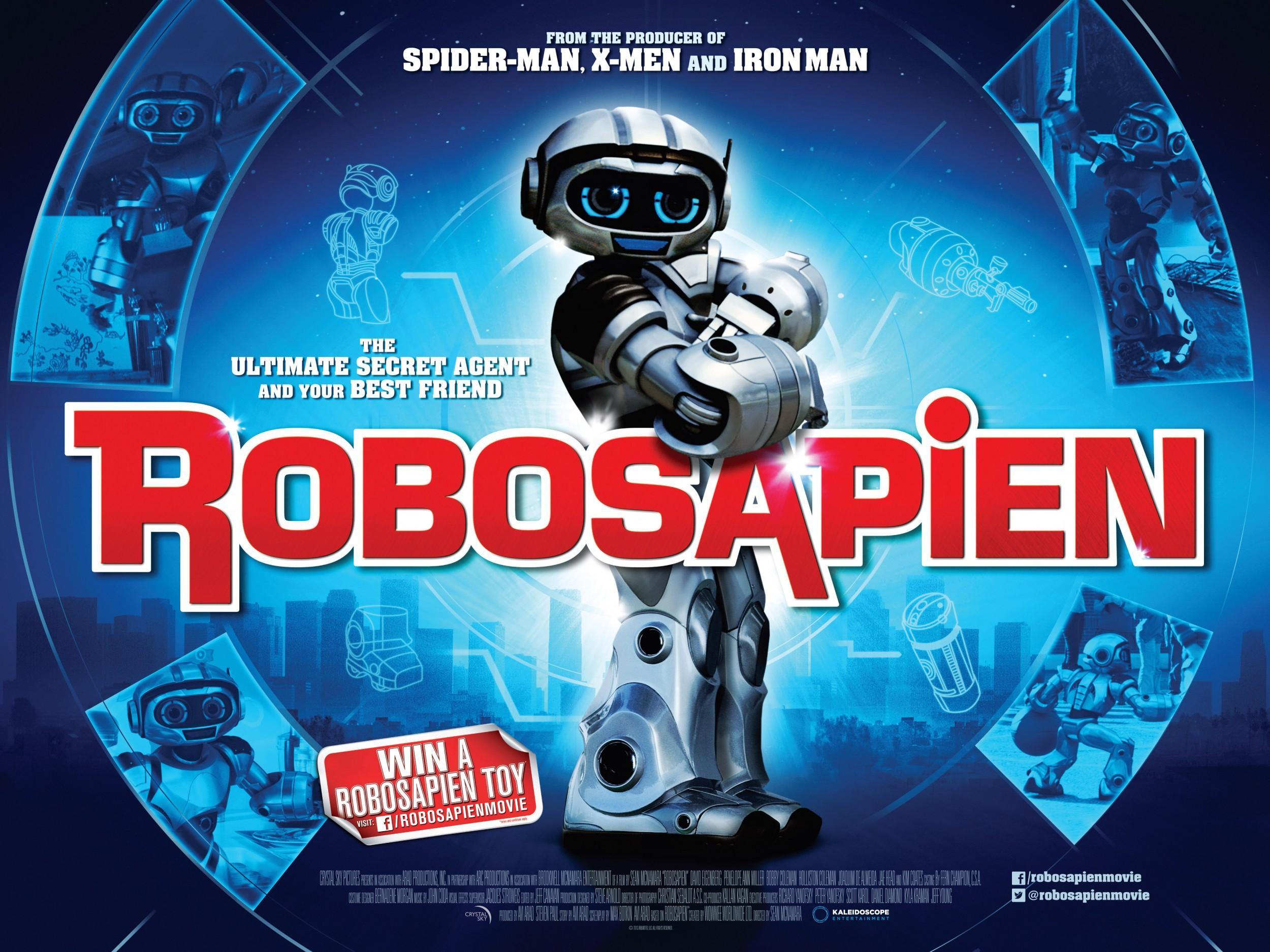 Постер фильма Робосапиен: Перезагрузка | Robosapien: Rebooted