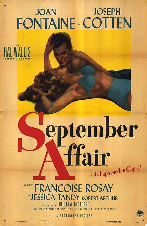 Постер фильма September Affair